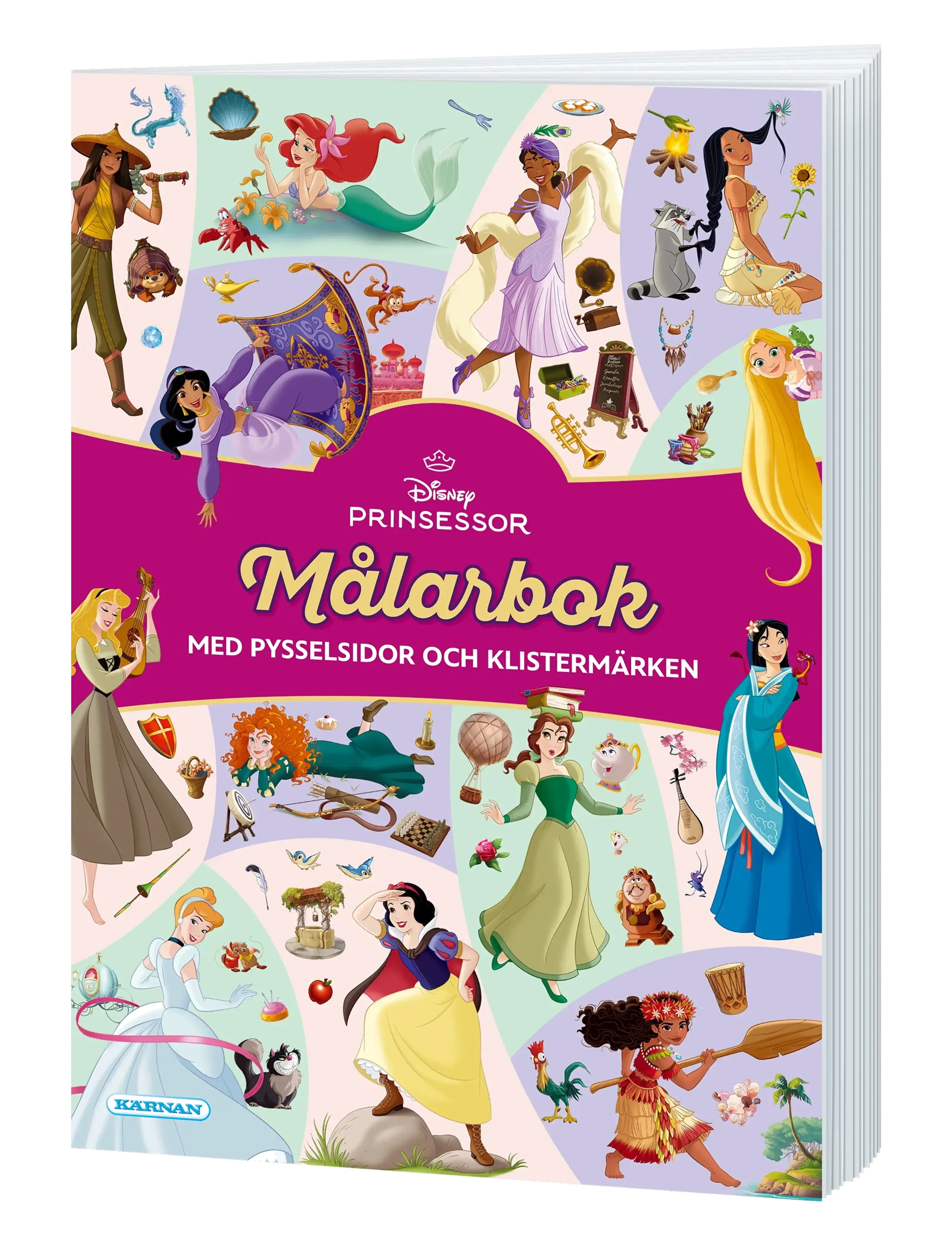 Kärnan - MÅLARBOK PRINSESSOR - multi - 1