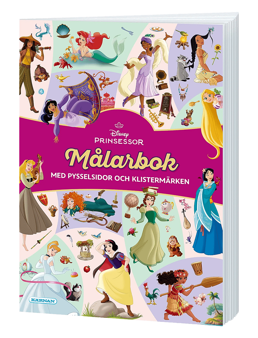 Kärnan - MÅLARBOK PRINSESSOR - målar- & pysselböcker - multi - 1