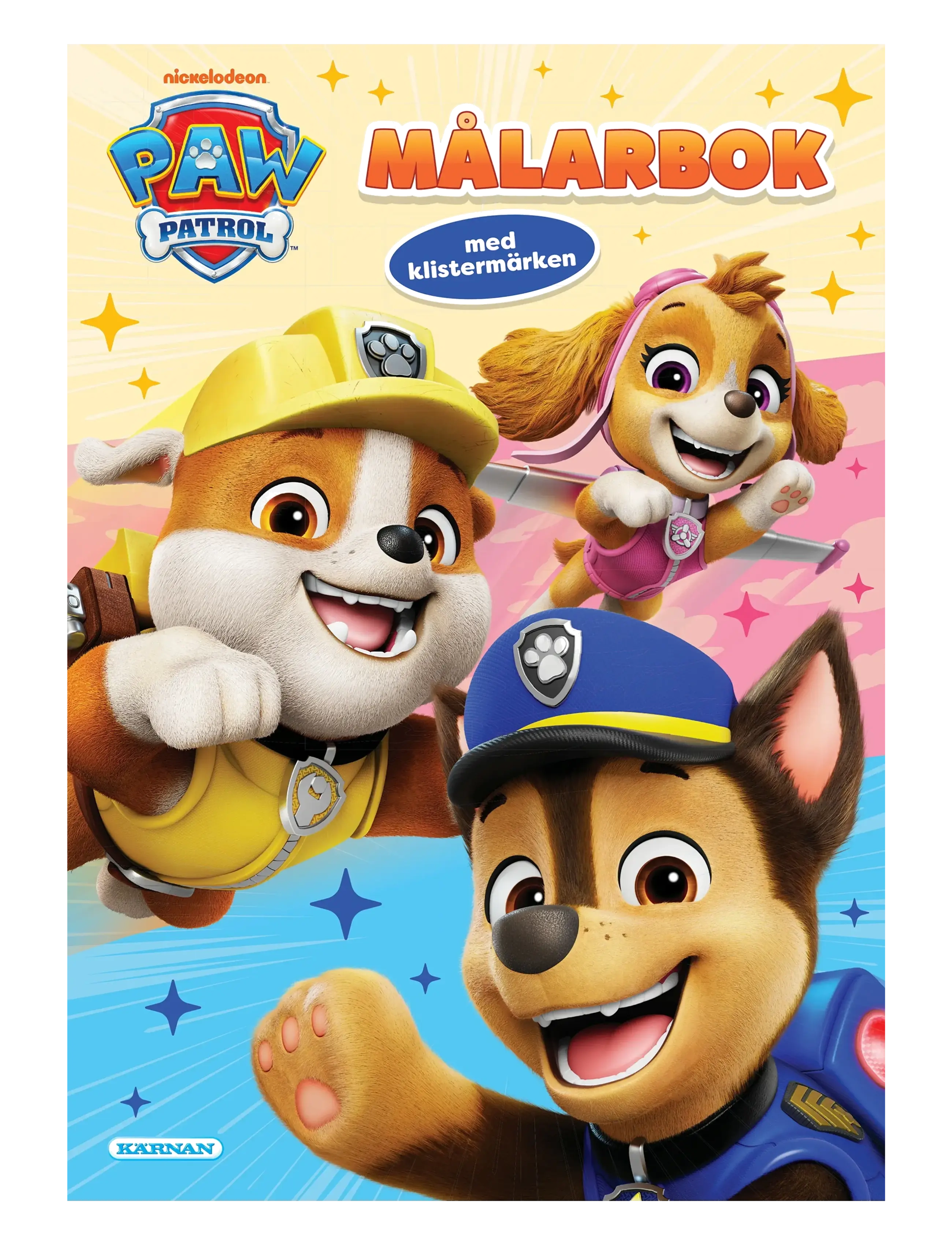 Kärnan MÅLARBOK PAW PATROL - Målar- & pysselböcker - MULTI / yellow