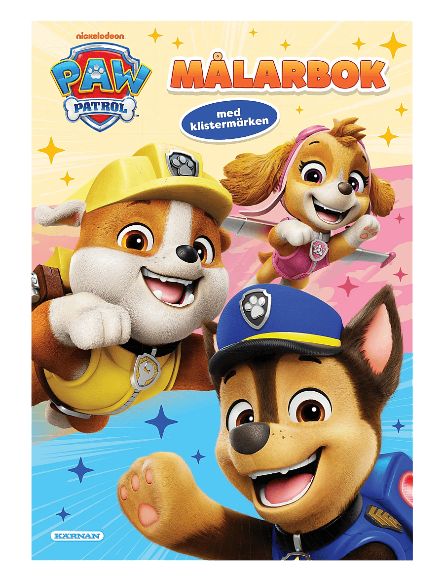 Kärnan - MÅLARBOK PAW PATROL - målar- & pysselböcker - multi - 0