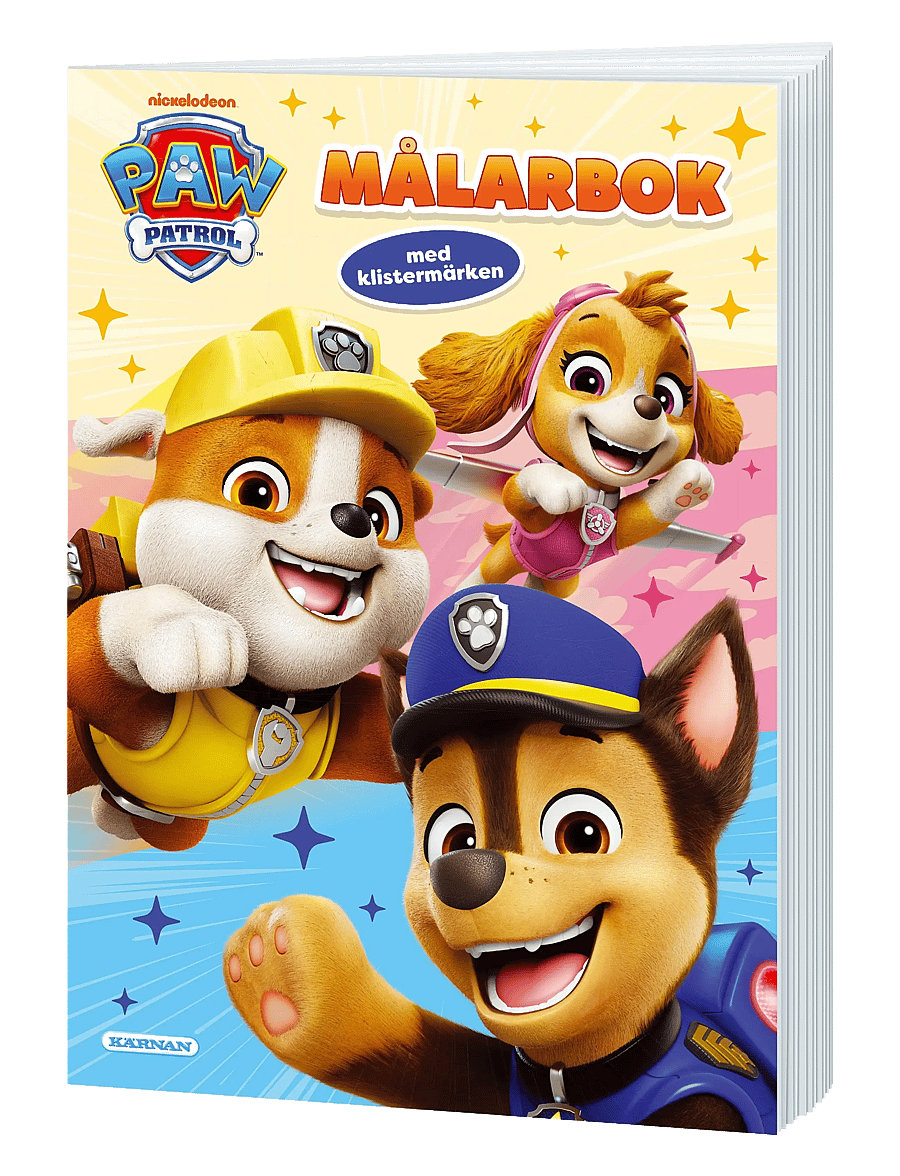 Kärnan - MÅLARBOK PAW PATROL - målar- & pysselböcker - multi - 1