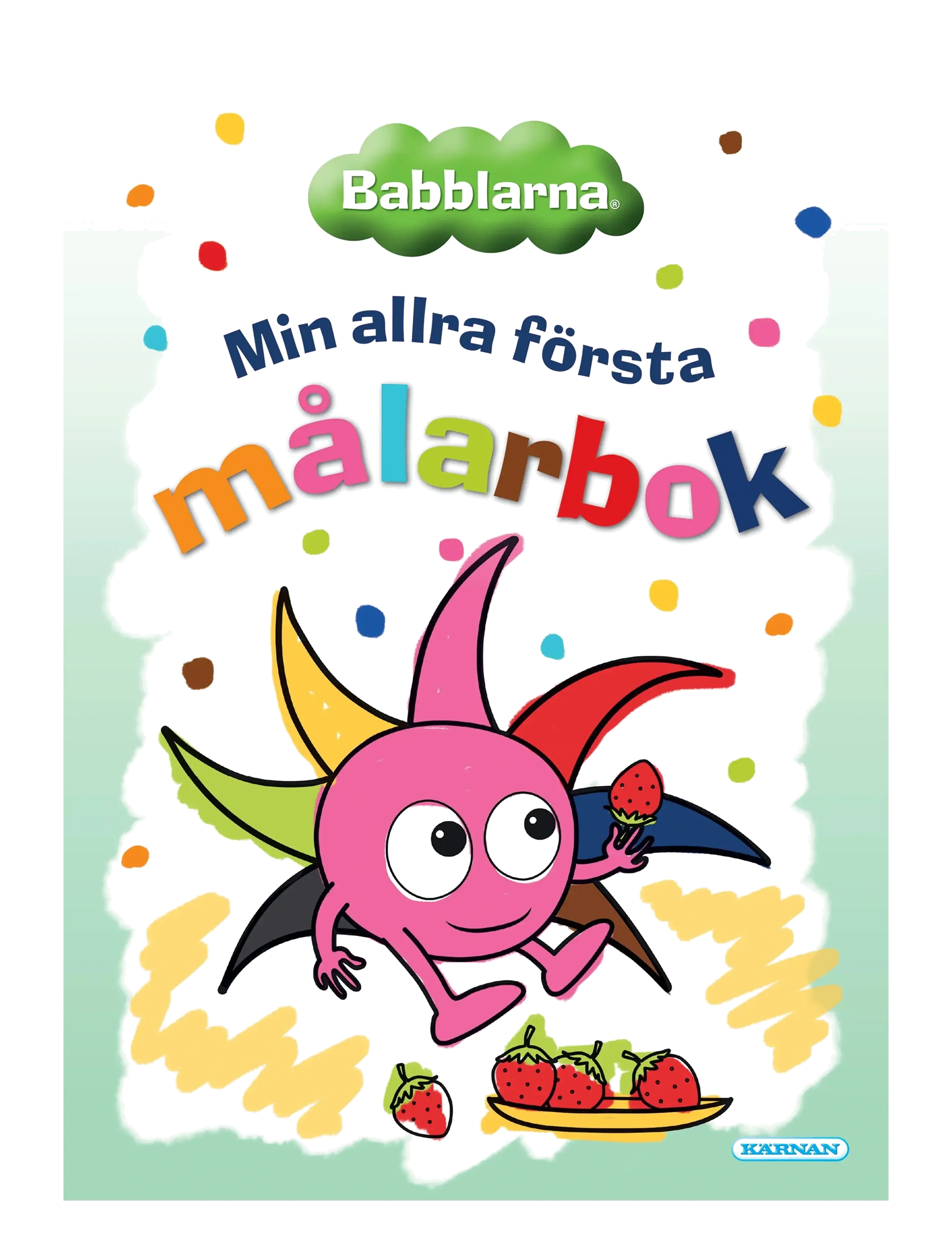 Kärnan MÅLARBOK BABBLARNA MIN ALLRA FÖRSTA MÅLARBOK - Målar- & pysselböcker - MULTI / multi