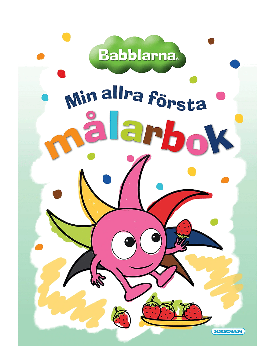 Kärnan - MÅLARBOK BABBLARNA MIN ALLRA FÖRSTA MÅLARBOK - målar- & pysselböcker - multi - 0