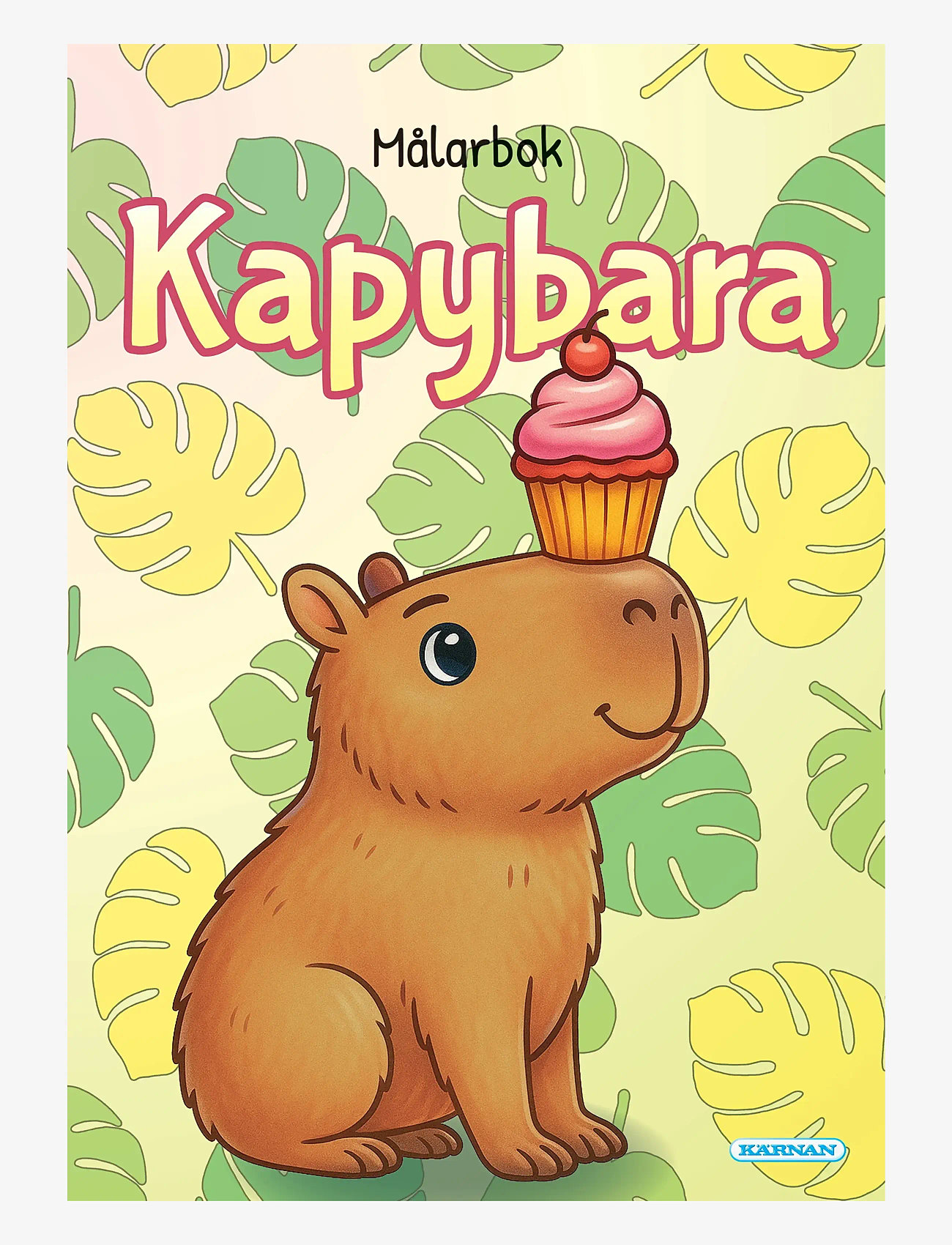 Kärnan - MÅLARBOK KAPYBARAS - målar- & pysselböcker - multi - 0