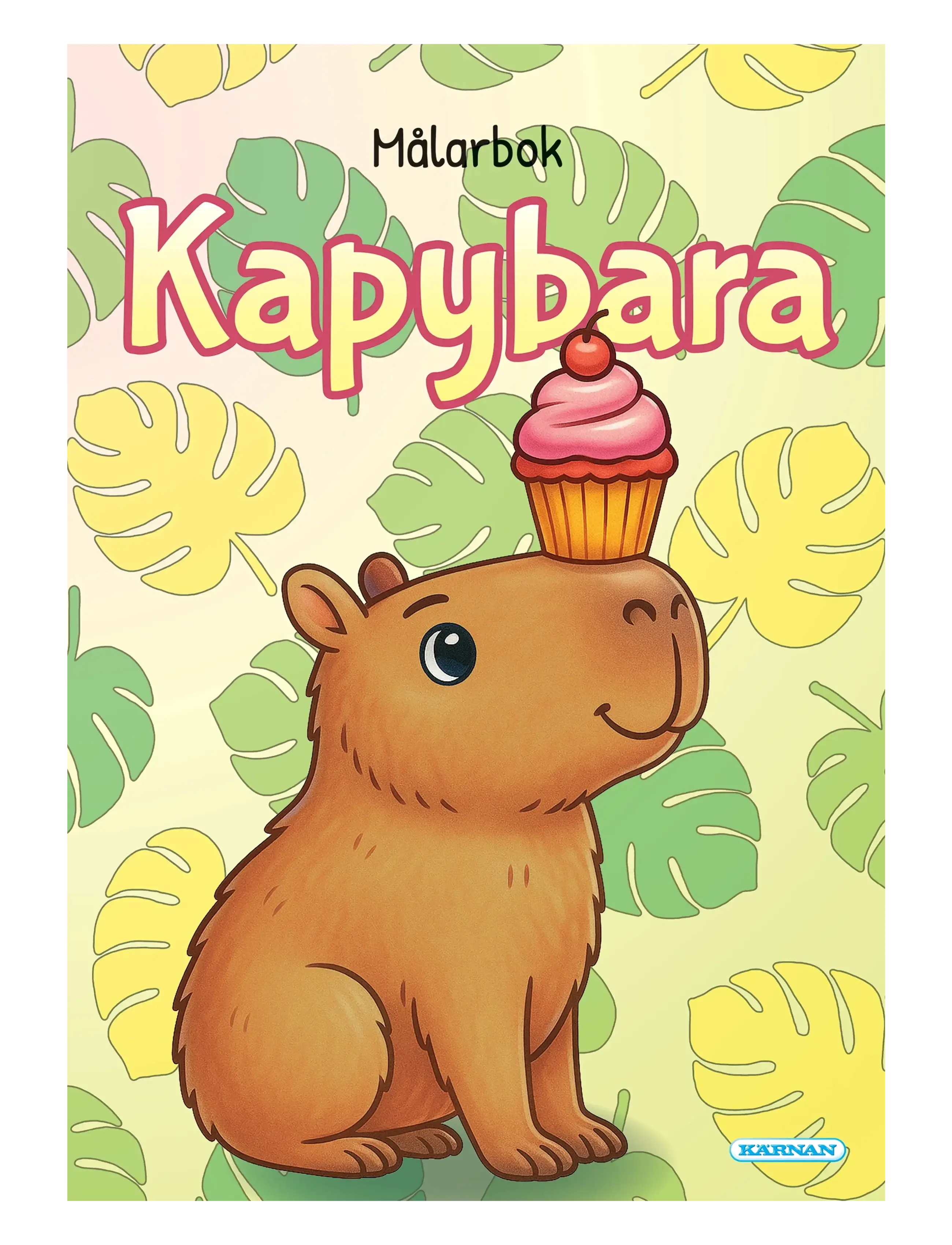 Kärnan MÅLARBOK KAPYBARAS - Målar- & pysselböcker - MULTI / brown