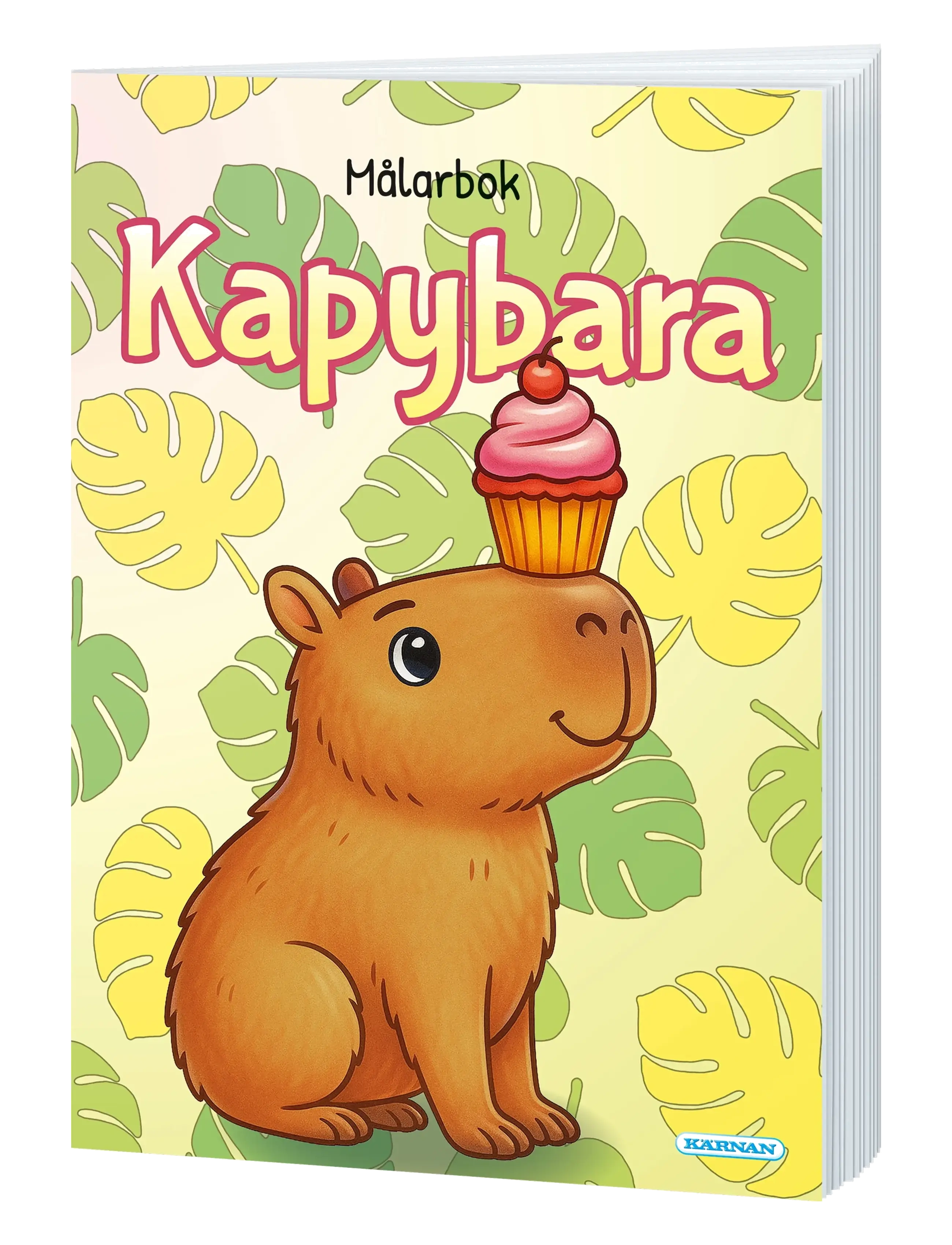 Kärnan - MÅLARBOK KAPYBARAS - lita- og föndurbækur - multi - 1