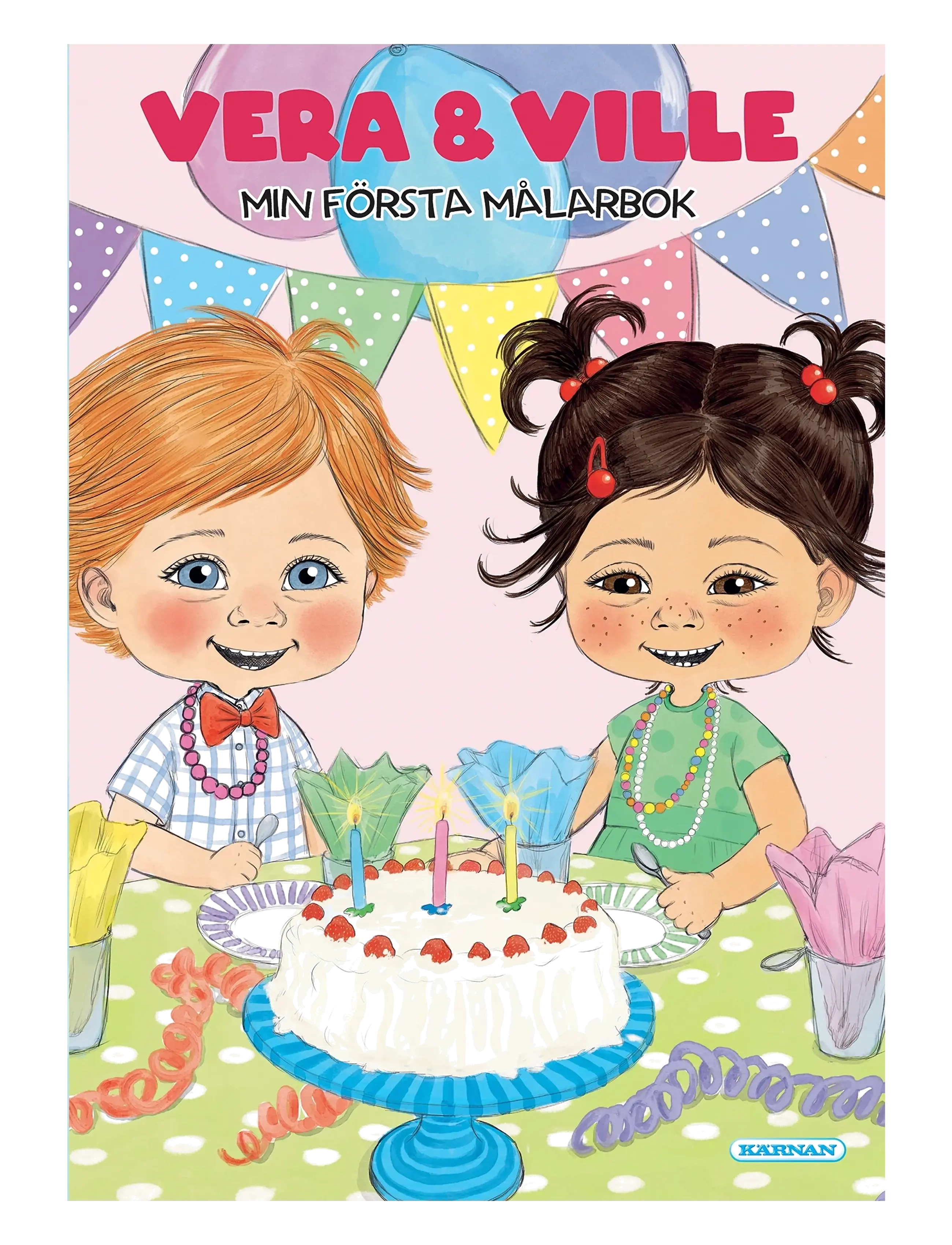 Kärnan VERA OCH VILLE MIN FÖRSTA MÅLARBOK - Inomhus leksaker - MULTI / multi