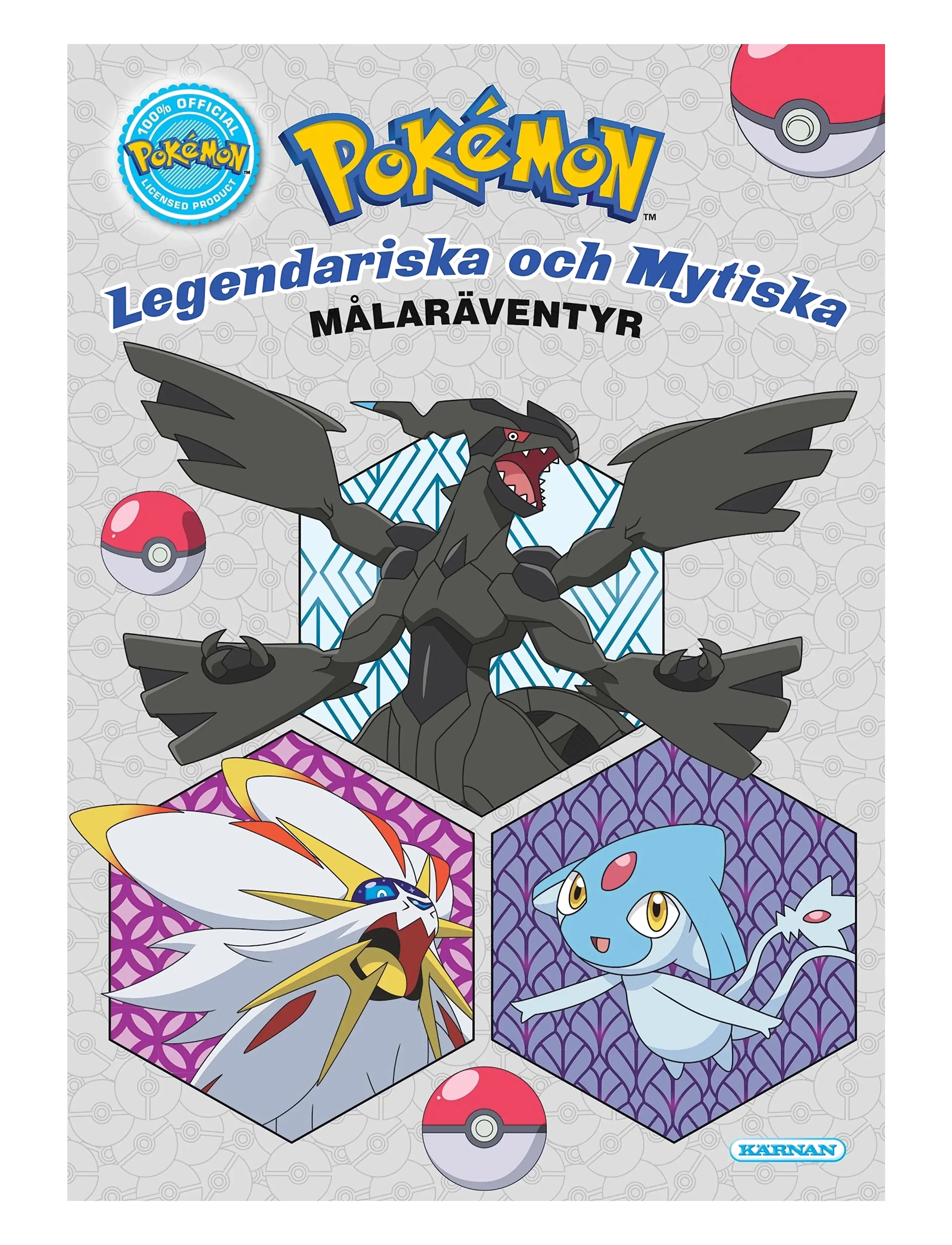 Kärnan MÅLARBOK POKEMON - Teikna & föndra - MULTI / multi