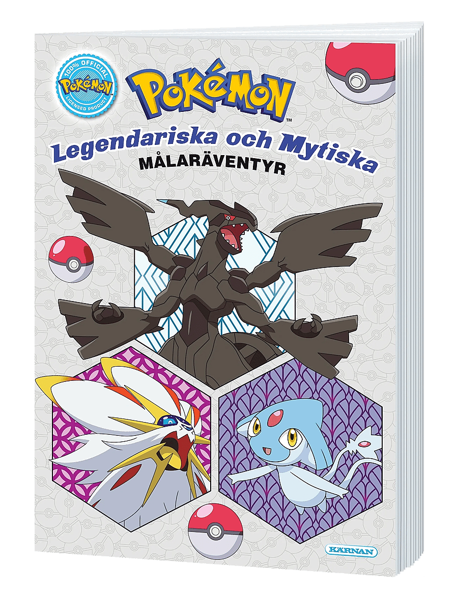 Kärnan - MÅLARBOK POKEMON - målar- & pysselböcker - multi - 1