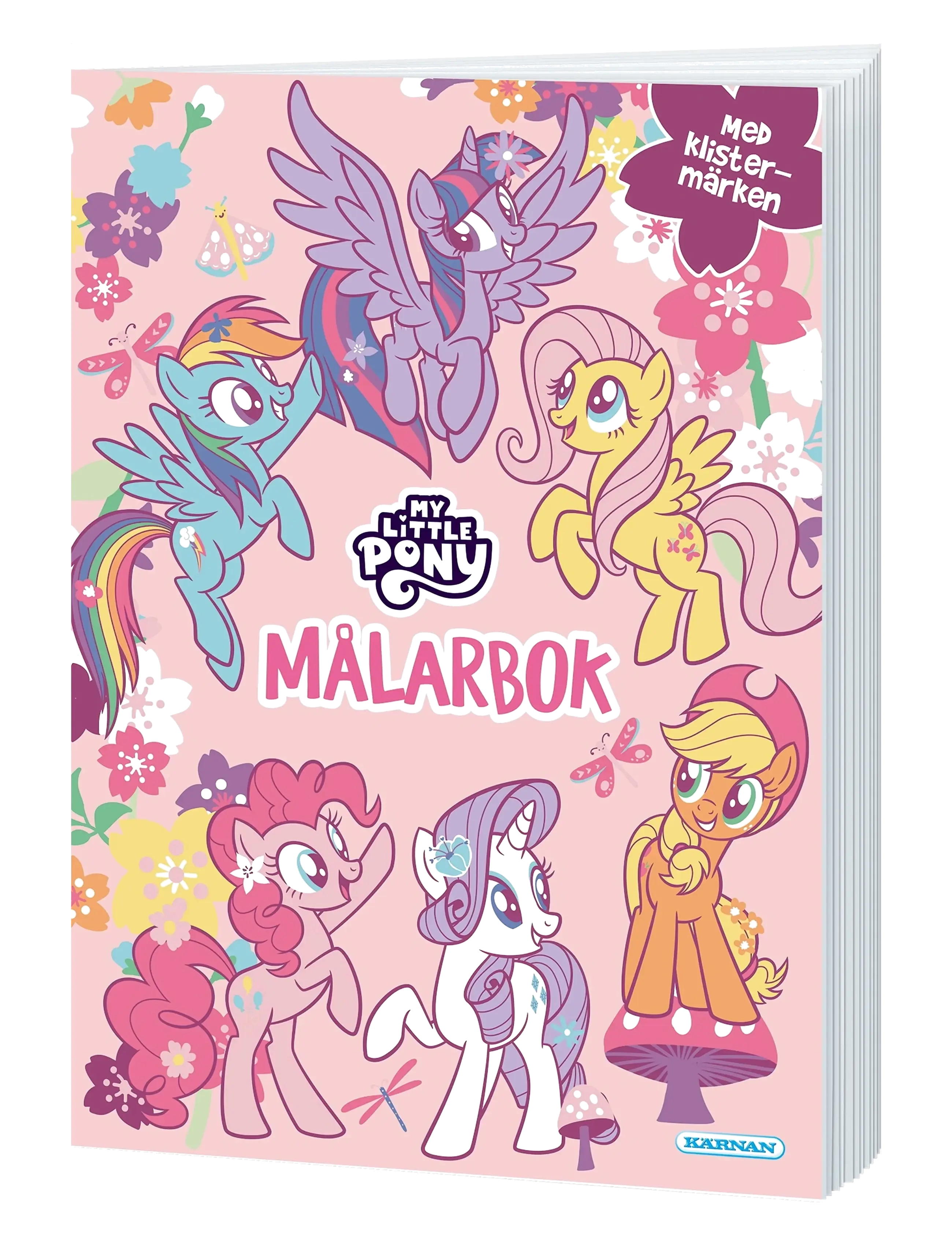 Kärnan - MÅLARBOK MY LITTLE PONY - klistermärken - multi - 1