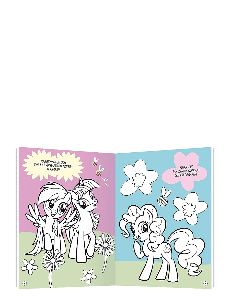 Kärnan - MÅLARBOK MY LITTLE PONY - klistermärken - multi - 2
