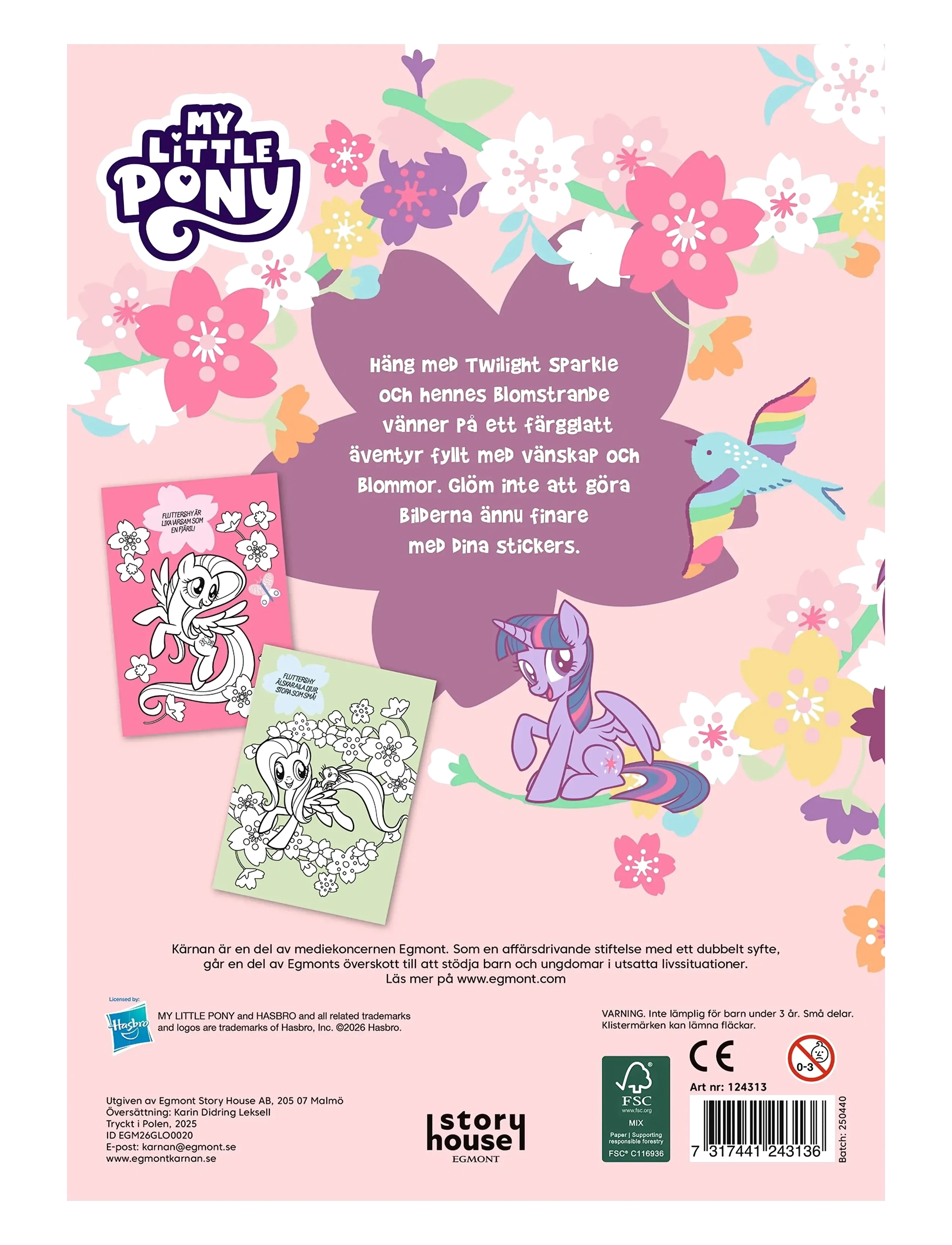 Kärnan - MÅLARBOK MY LITTLE PONY - klistermärken - multi - 3