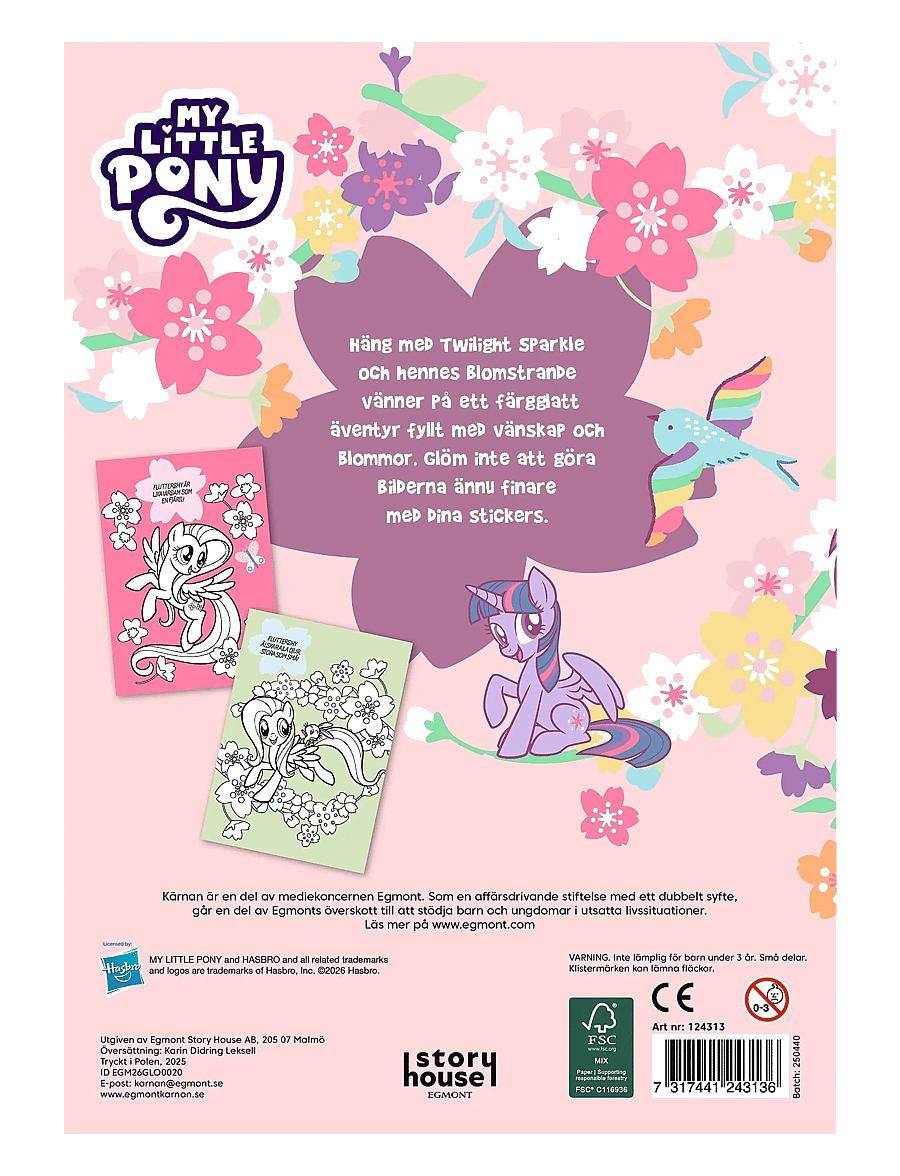 Kärnan - MÅLARBOK MY LITTLE PONY - klistermärken - multi - 3