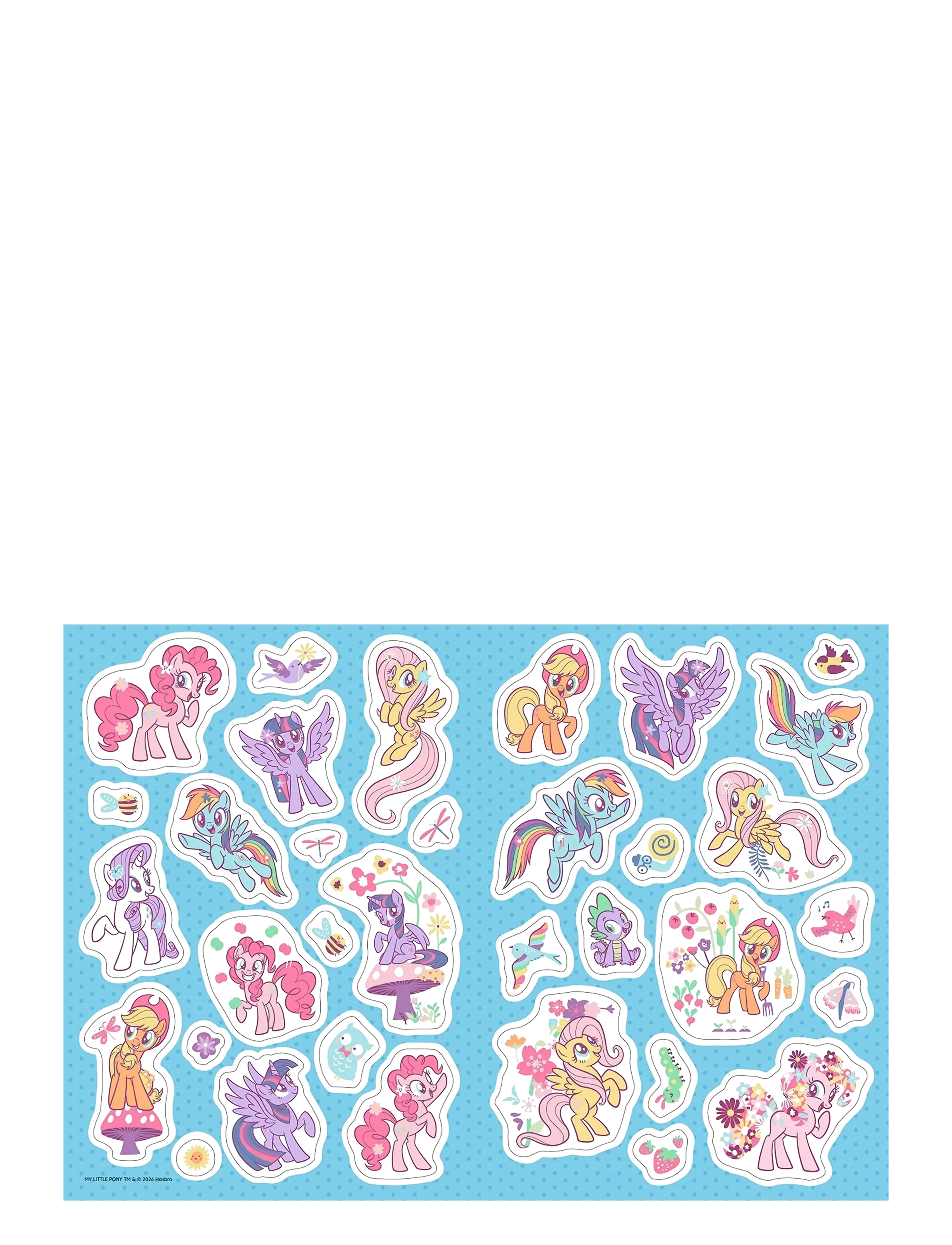 Kärnan - MÅLARBOK MY LITTLE PONY - klistermärken - multi - 4