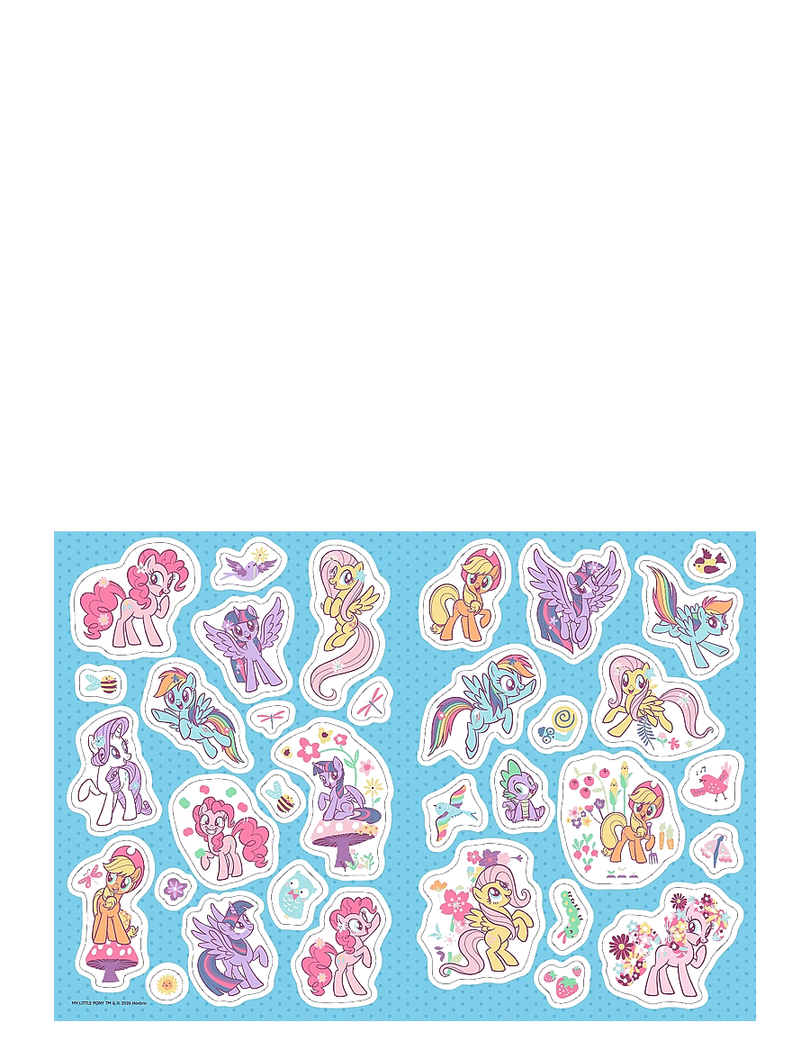 Kärnan - MÅLARBOK MY LITTLE PONY - klistermärken - multi - 4