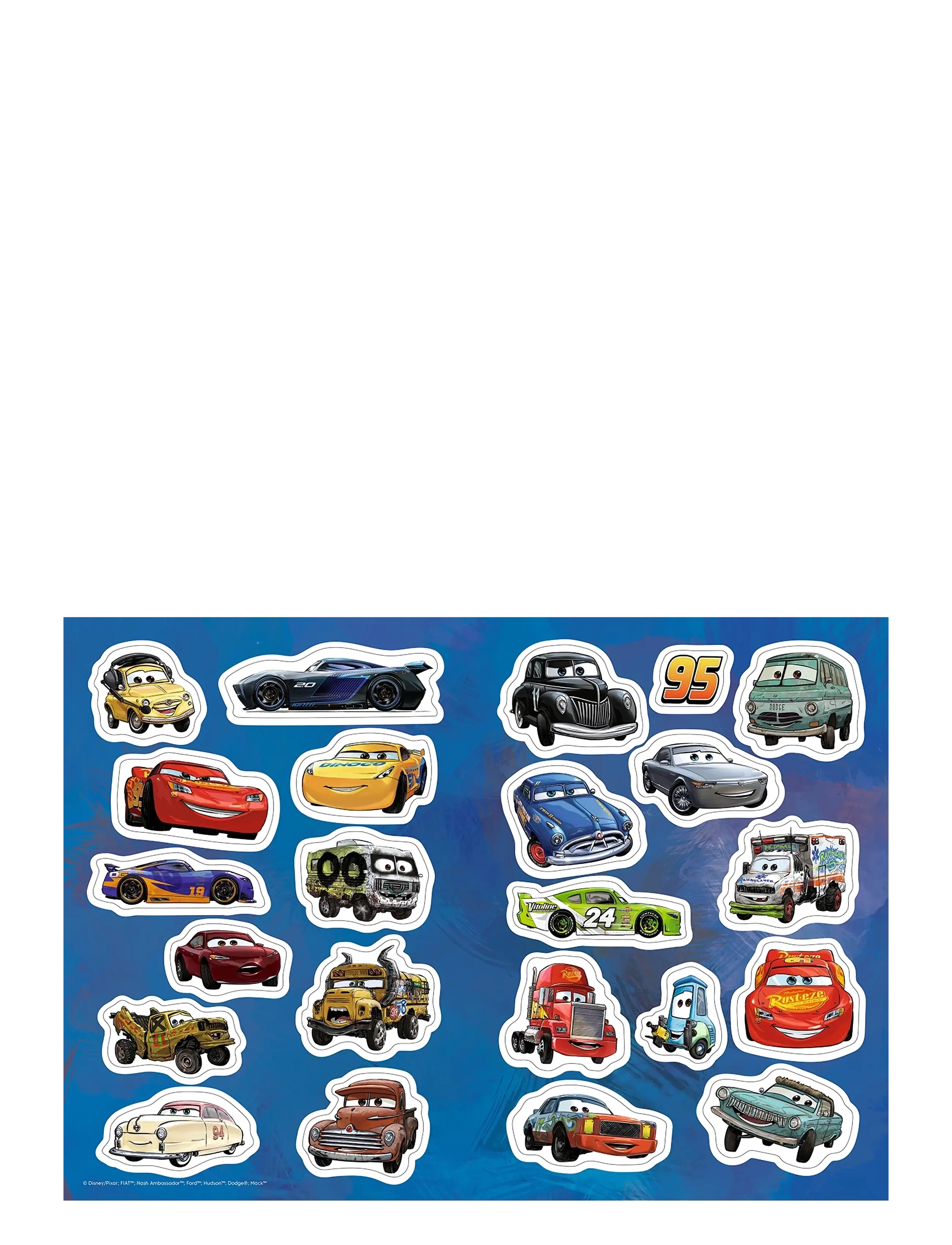 Kärnan - MÅLARBOK DISNEY CARS - målar- & pysselböcker - multi - 3