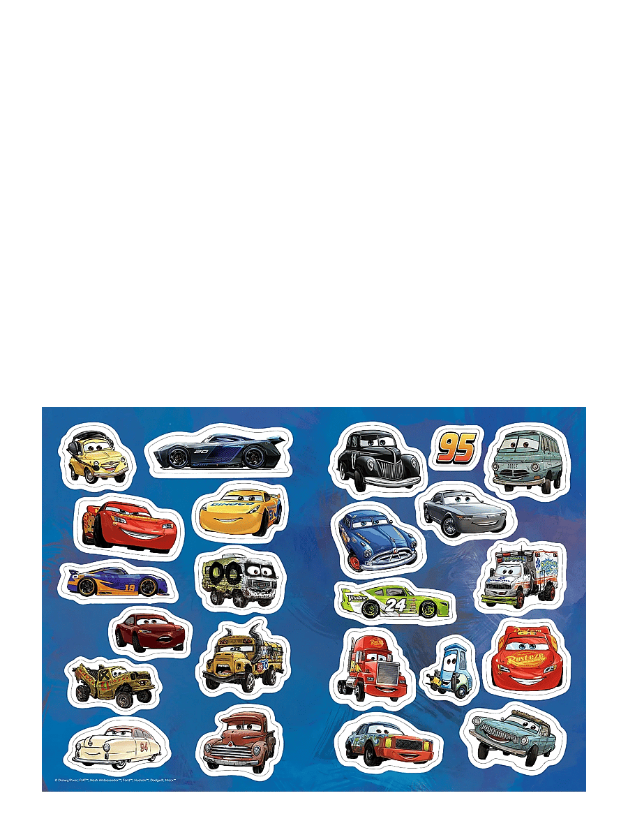 Kärnan - MÅLARBOK DISNEY CARS - målar- & pysselböcker - multi - 3