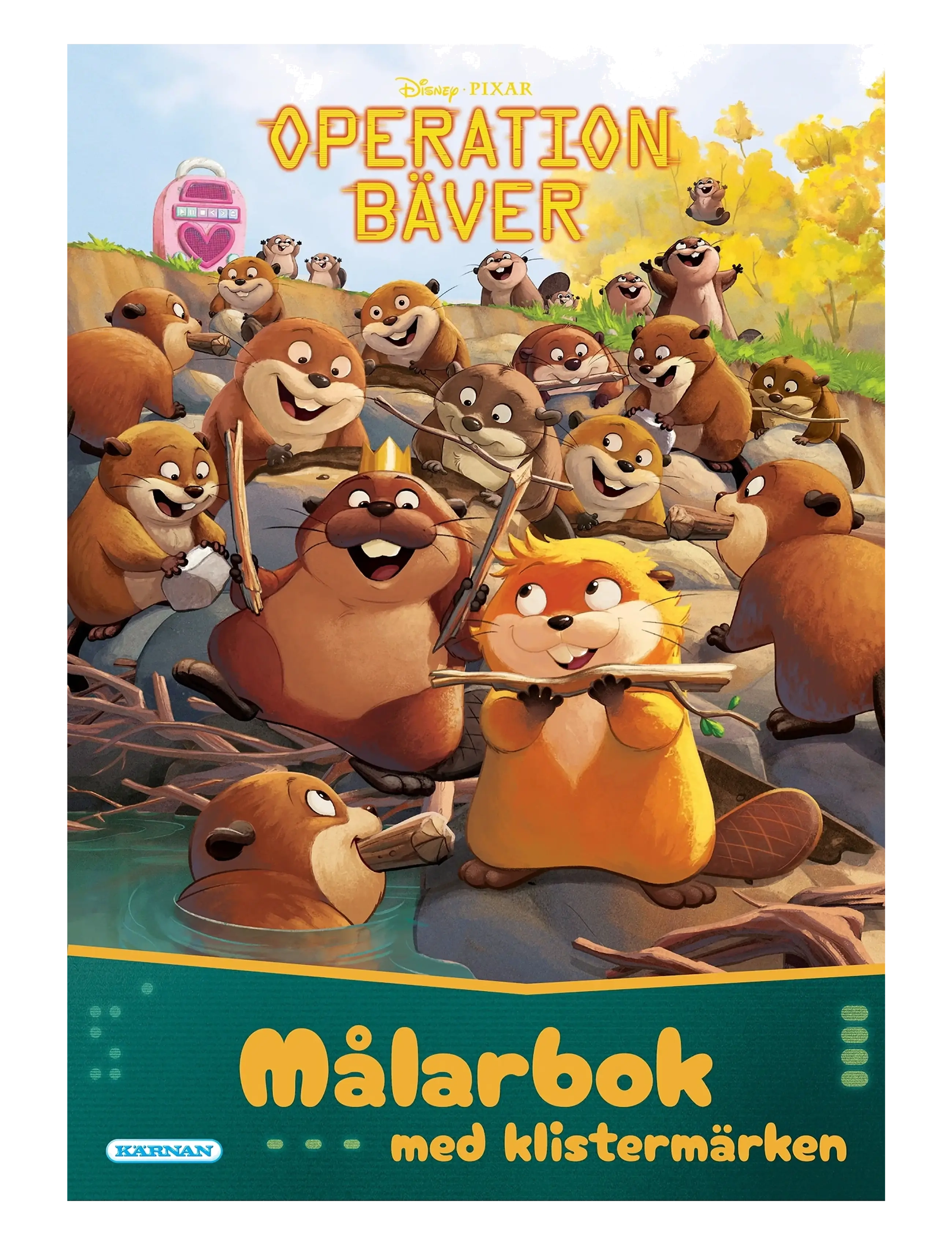 Kärnan MÅLARBOK DISNEY PIXAR HOPPERS - Teikna & föndra - MULTI / multi