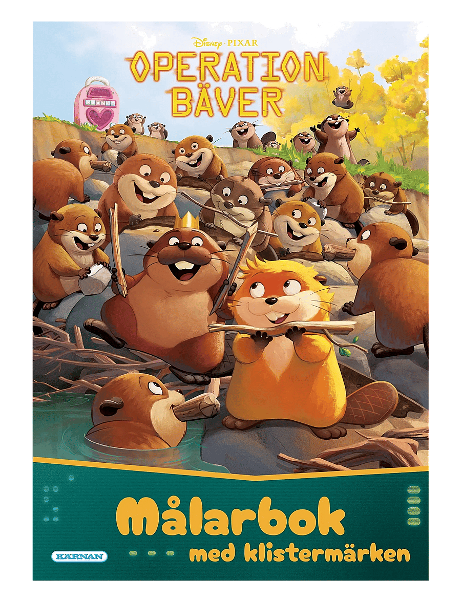 Kärnan - MÅLARBOK DISNEY PIXAR HOPPERS - målar- & pysselböcker - multi - 0