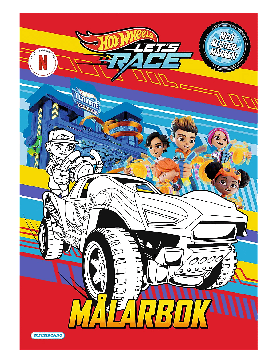 Kärnan - MÅLARBOK HOT WHEELS - målar- & pysselböcker - multi - 0