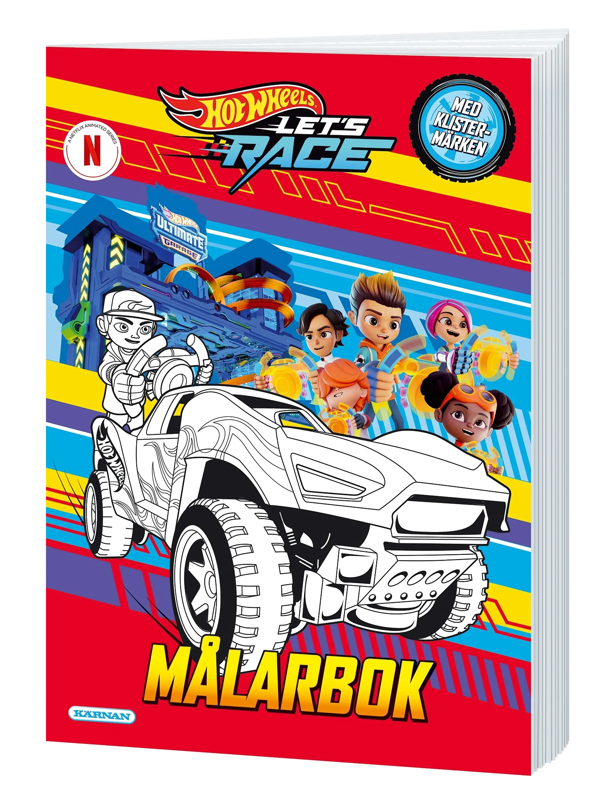 Kärnan - MÅLARBOK HOT WHEELS - målar- & pysselböcker - multi - 1