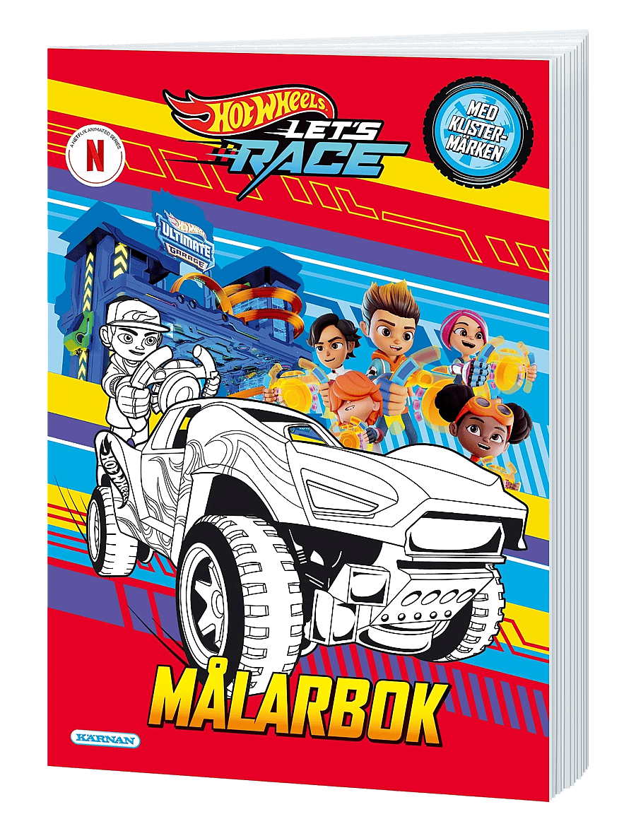 Kärnan - MÅLARBOK HOT WHEELS - målar- & pysselböcker - multi - 1