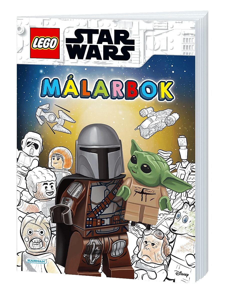 Kärnan - MÅLARBOK LEGO STAR WARS - målar- & pysselböcker - multi - 1