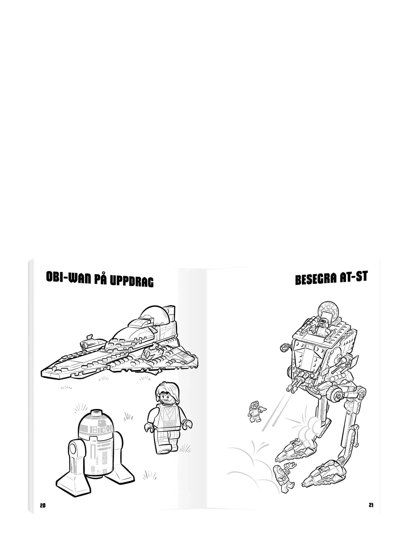 Kärnan - MÅLARBOK LEGO STAR WARS - målar- & pysselböcker - multi - 3