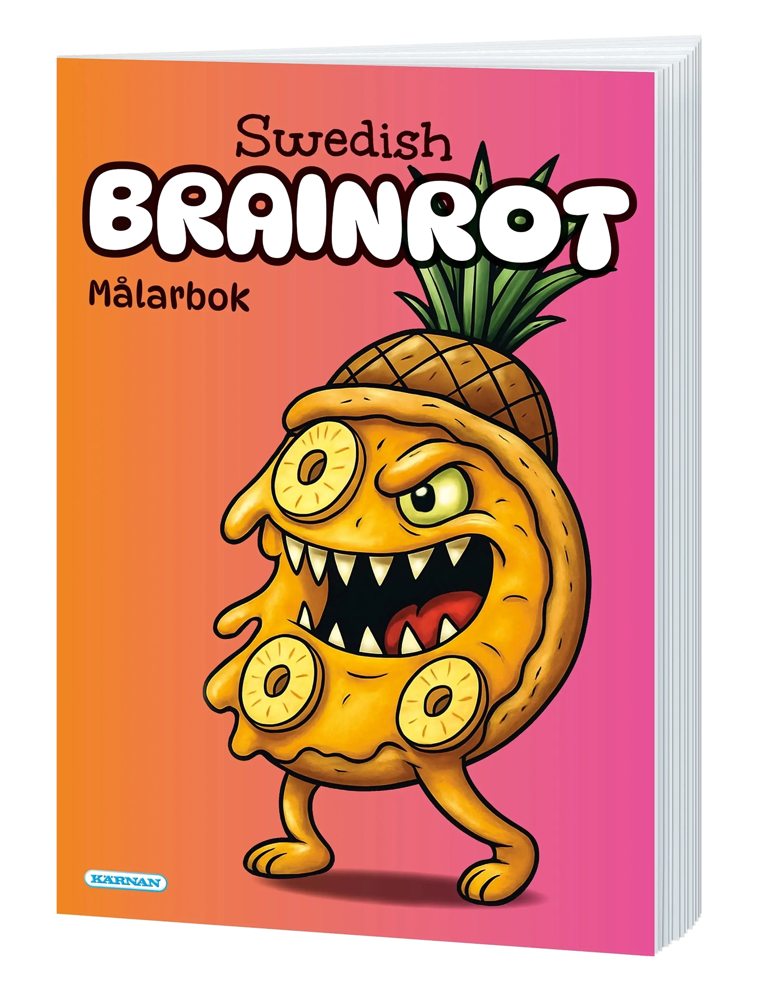 Kärnan - MÅLARBOK SWEDISH BRAINROT - målar- & pysselböcker - multi - 1