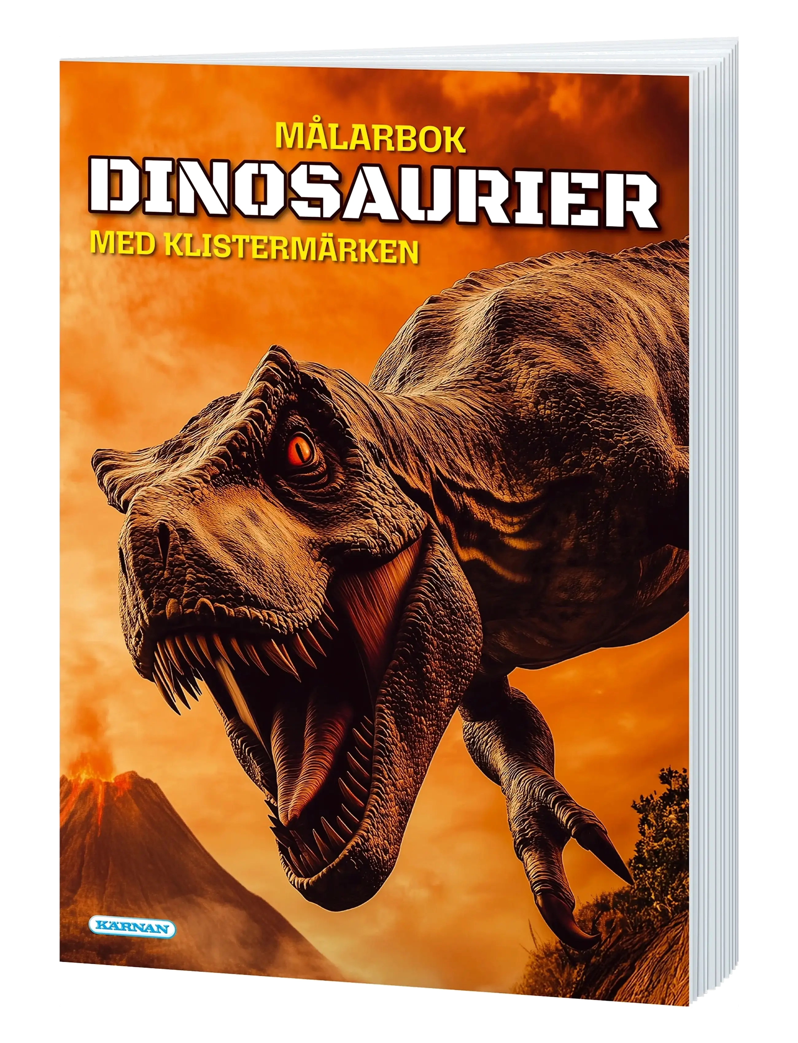 Kärnan - MÅLARBOK DINOSAURIER - målar- & pysselböcker - multi - 1