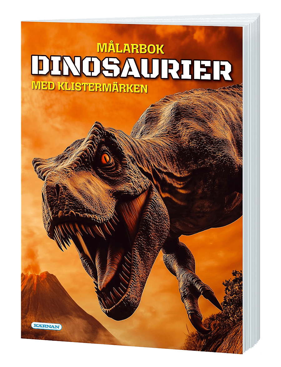 Kärnan - MÅLARBOK DINOSAURIER - målar- & pysselböcker - multi - 1
