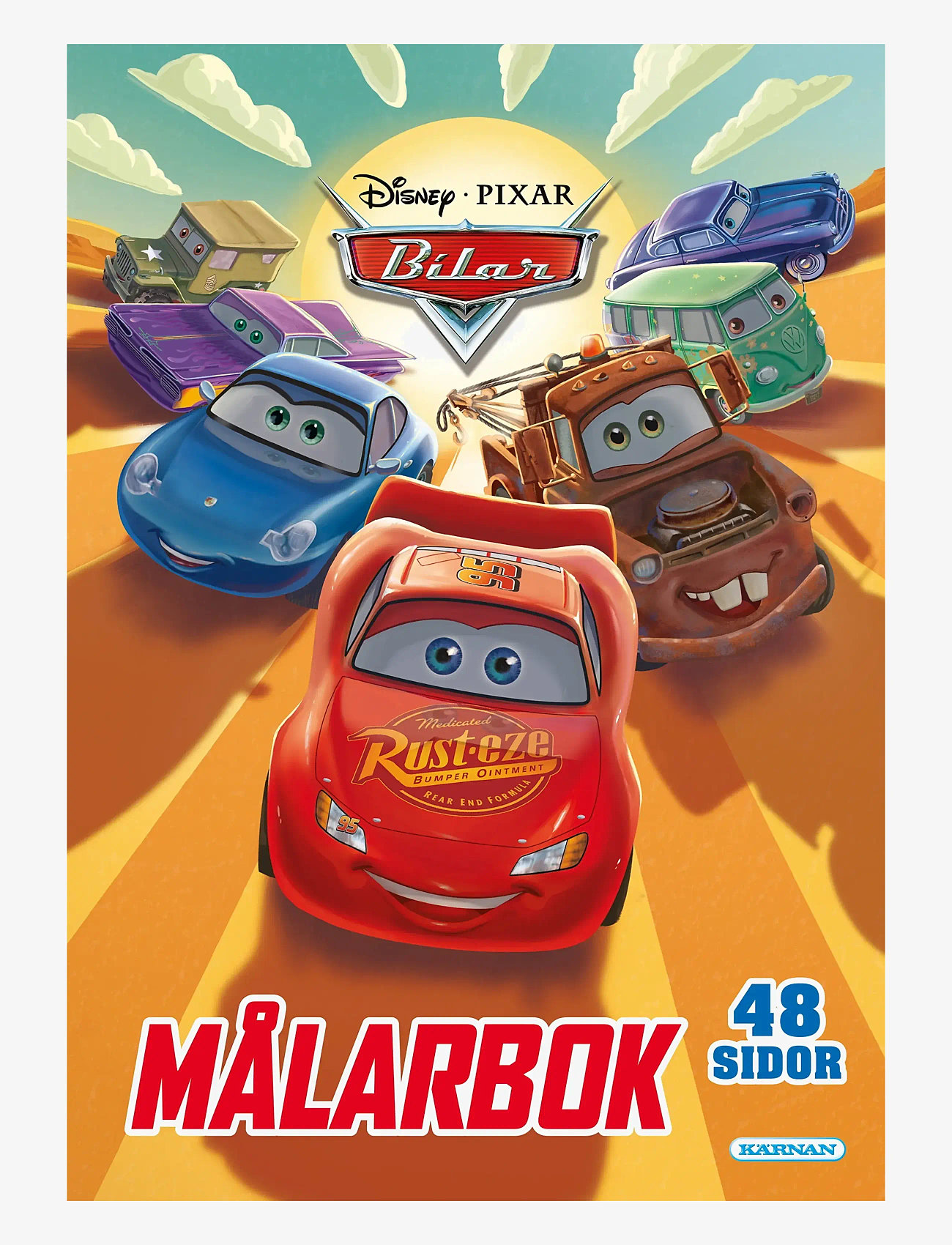 Kärnan - MÅLARBOK BILAR - rita - multi - 0