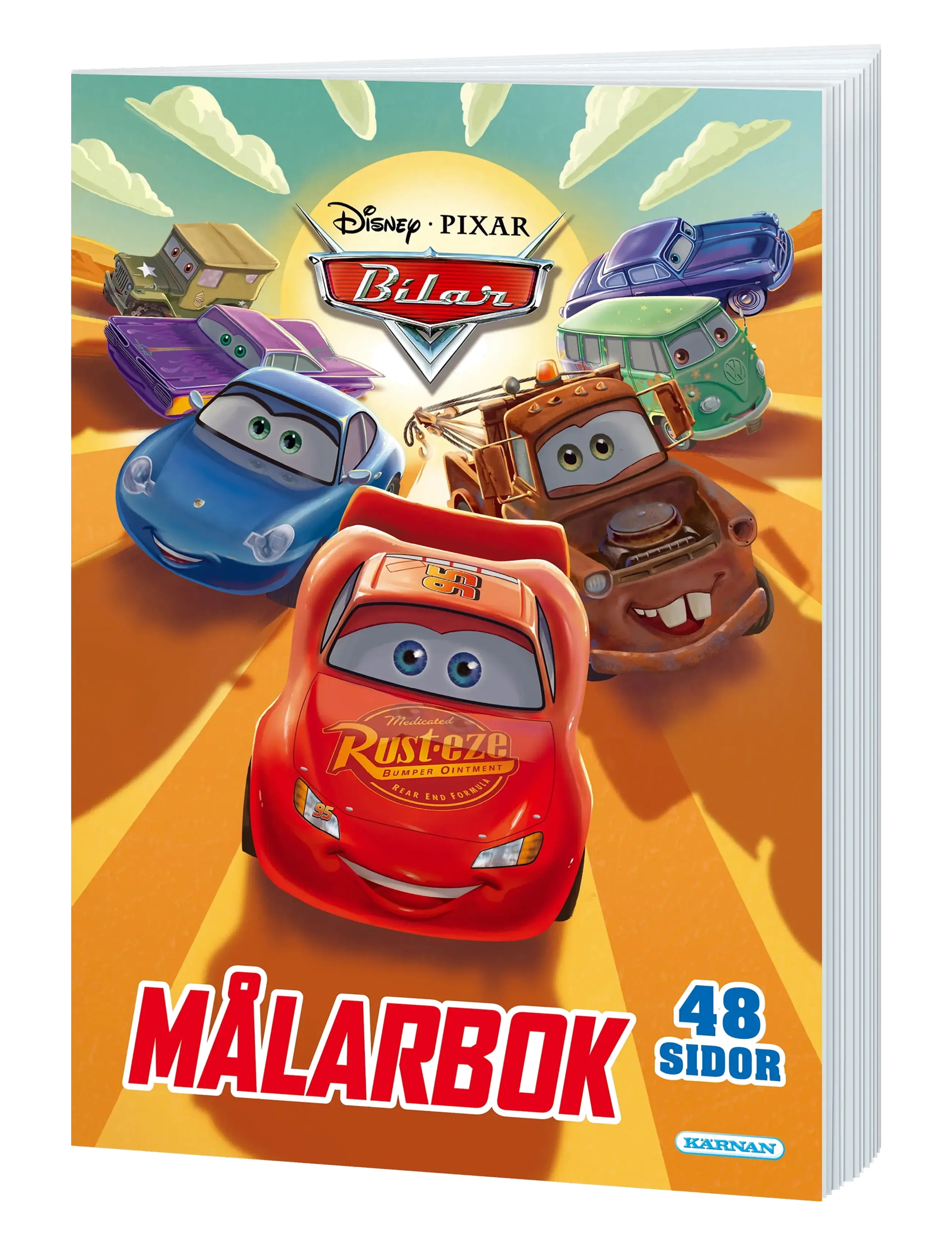 Kärnan - MÅLARBOK BILAR - rita - multi - 1