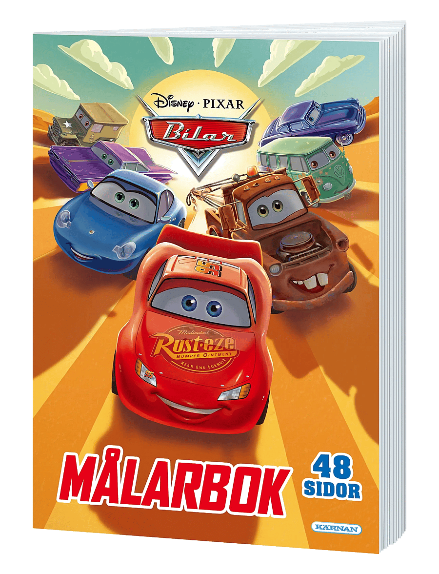 Kärnan - MÅLARBOK BILAR - målar- & pysselböcker - multi - 1