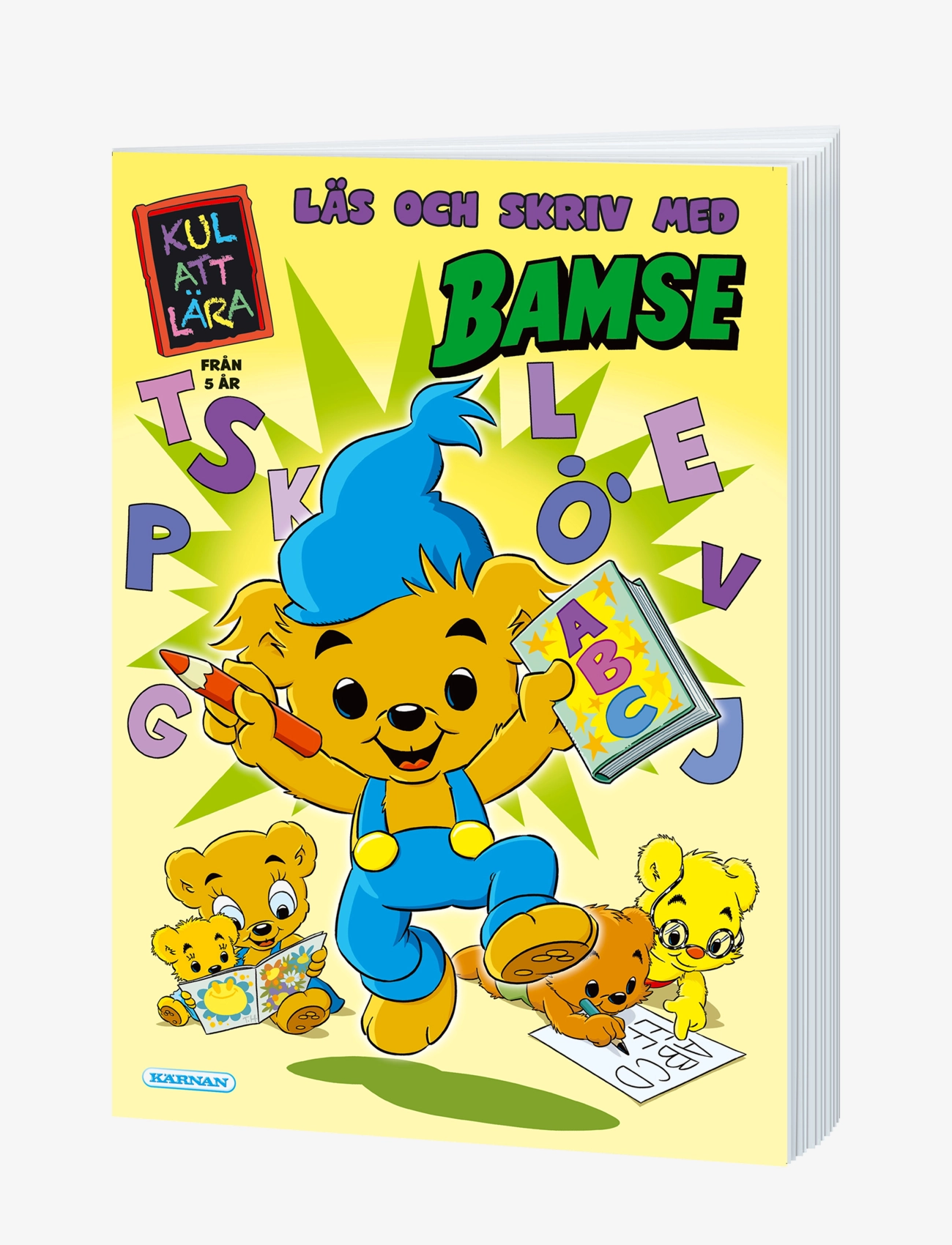 Kärnan - BAMSE LÄS OCH SKRIV MED BAMSE - lita- og föndurbækur - multi - 1