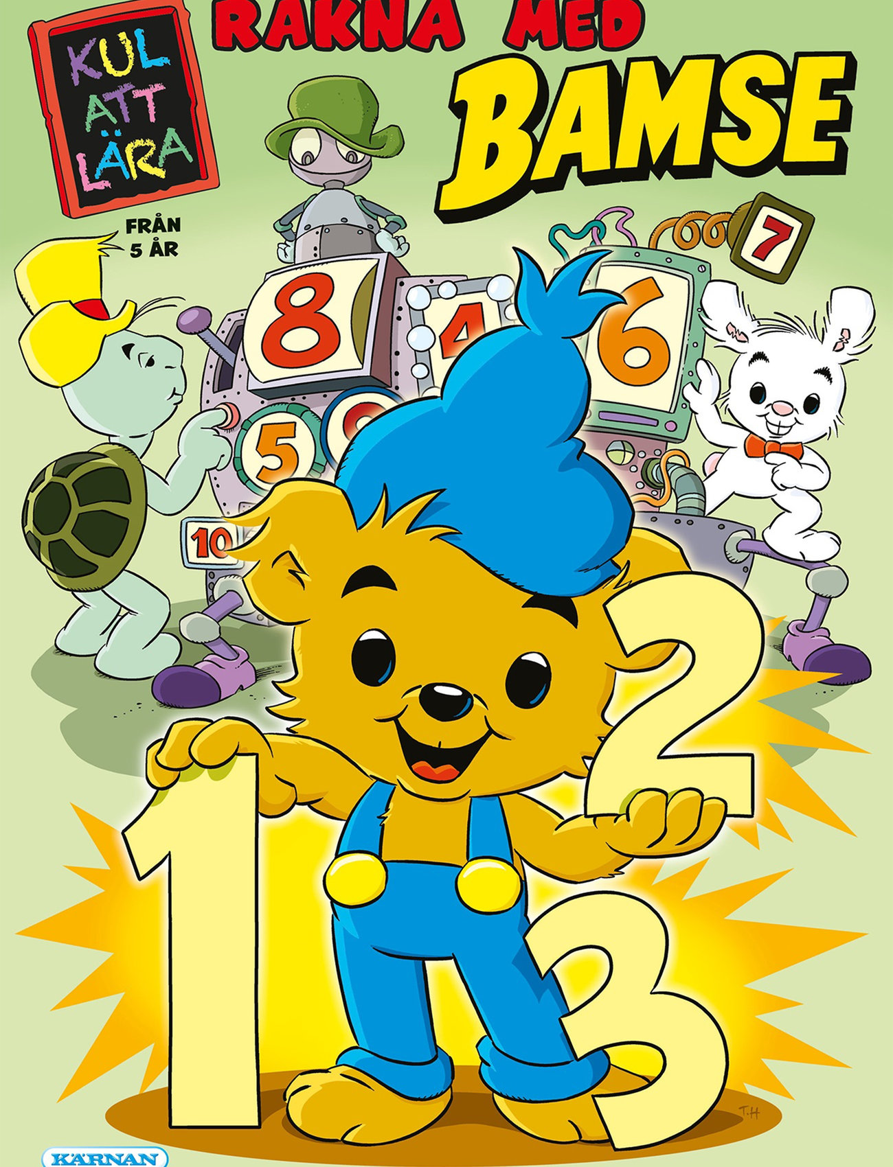 Kärnan - BAMSE RÄKNA MED BAMSE - pedagogiska barnböcker - multi - 0