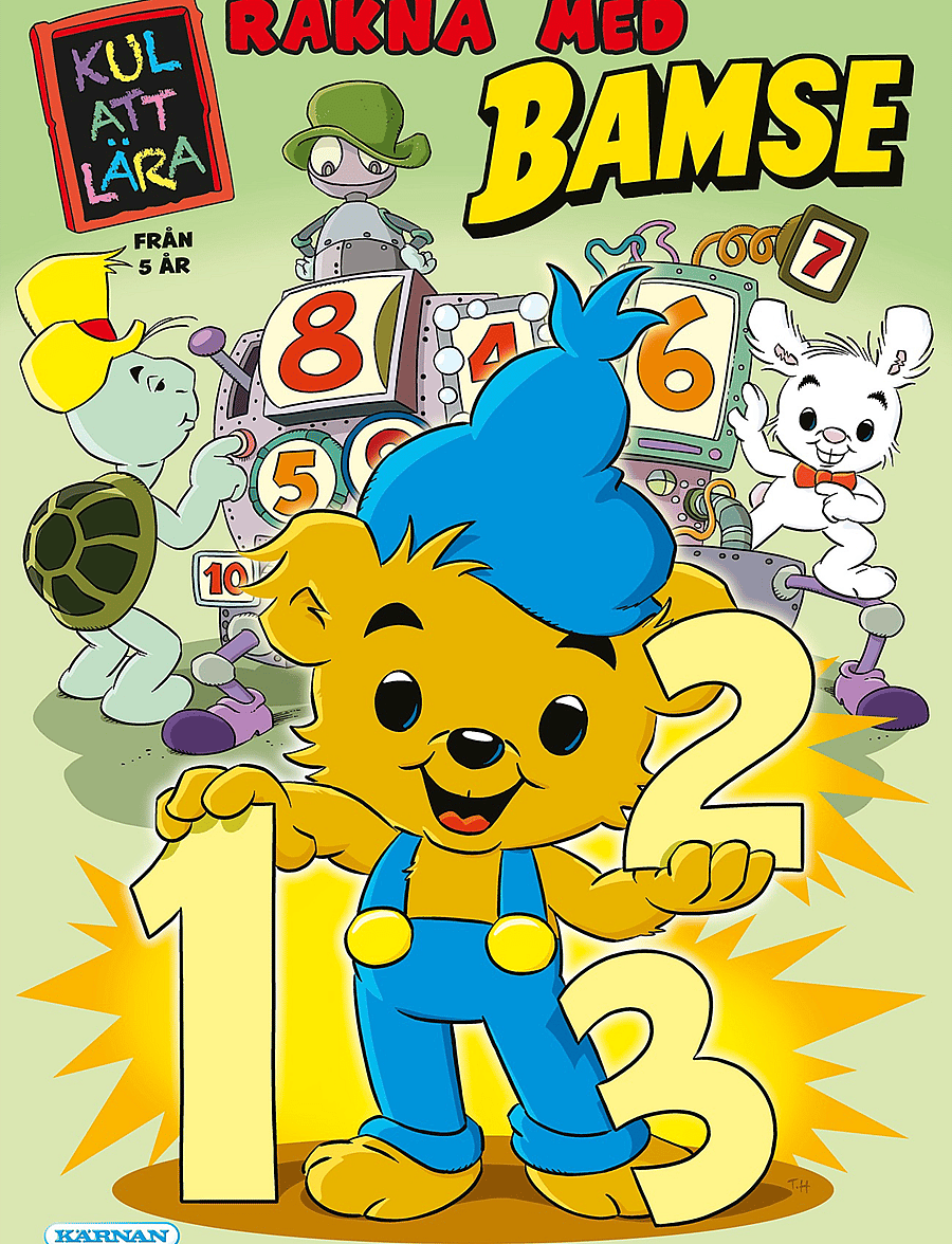 Kärnan - BAMSE RÄKNA MED BAMSE - pedagogiska barnböcker - multi - 0