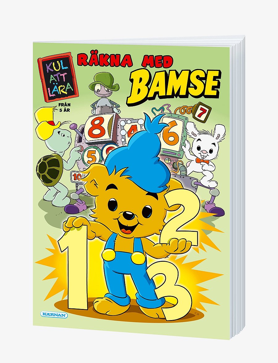 Kärnan - BAMSE RÄKNA MED BAMSE - pedagogiska barnböcker - multi - 1
