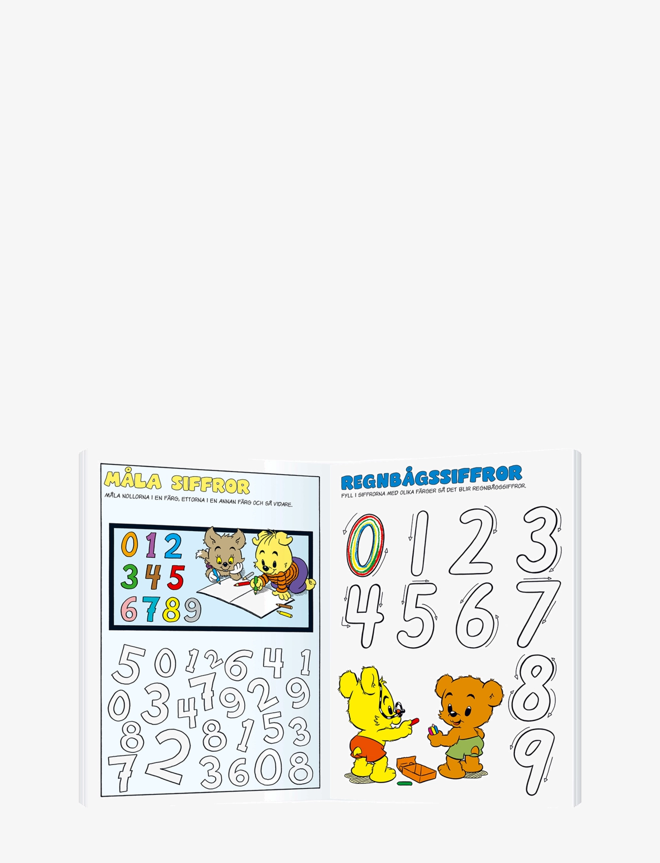 Kärnan - BAMSE RÄKNA MED BAMSE - pedagogiska barnböcker - multi - 2