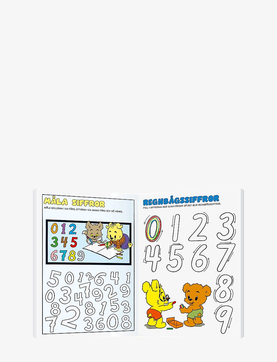 Kärnan - BAMSE RÄKNA MED BAMSE - pedagogiska barnböcker - multi - 2
