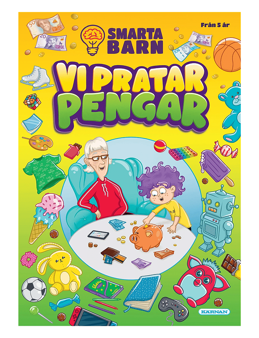 Kärnan - SMARTA BARN VI PRATAR PENGAR - pedagogiska barnböcker - multi - 0