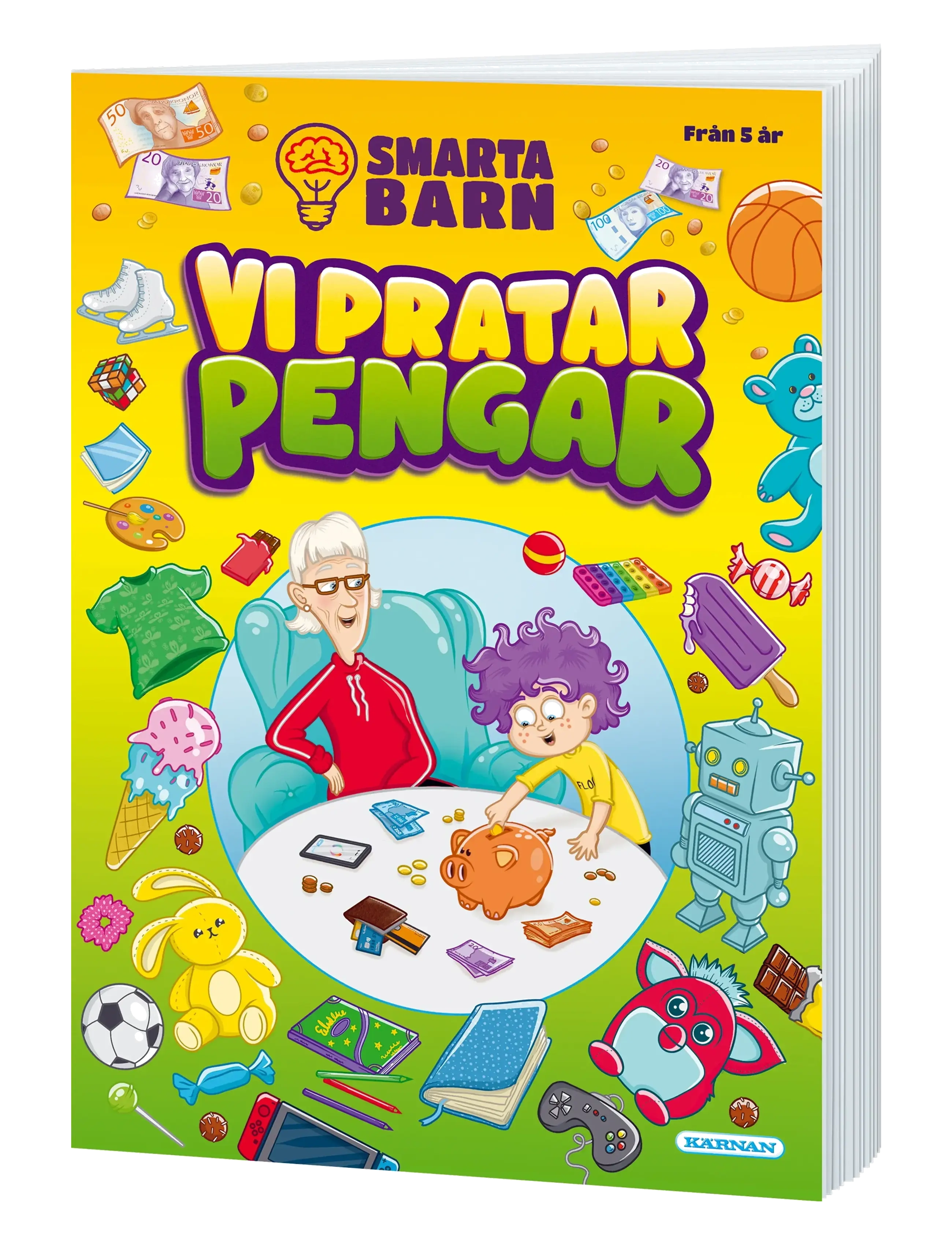 Kärnan - SMARTA BARN VI PRATAR PENGAR - pedagogiska barnböcker - multi - 1