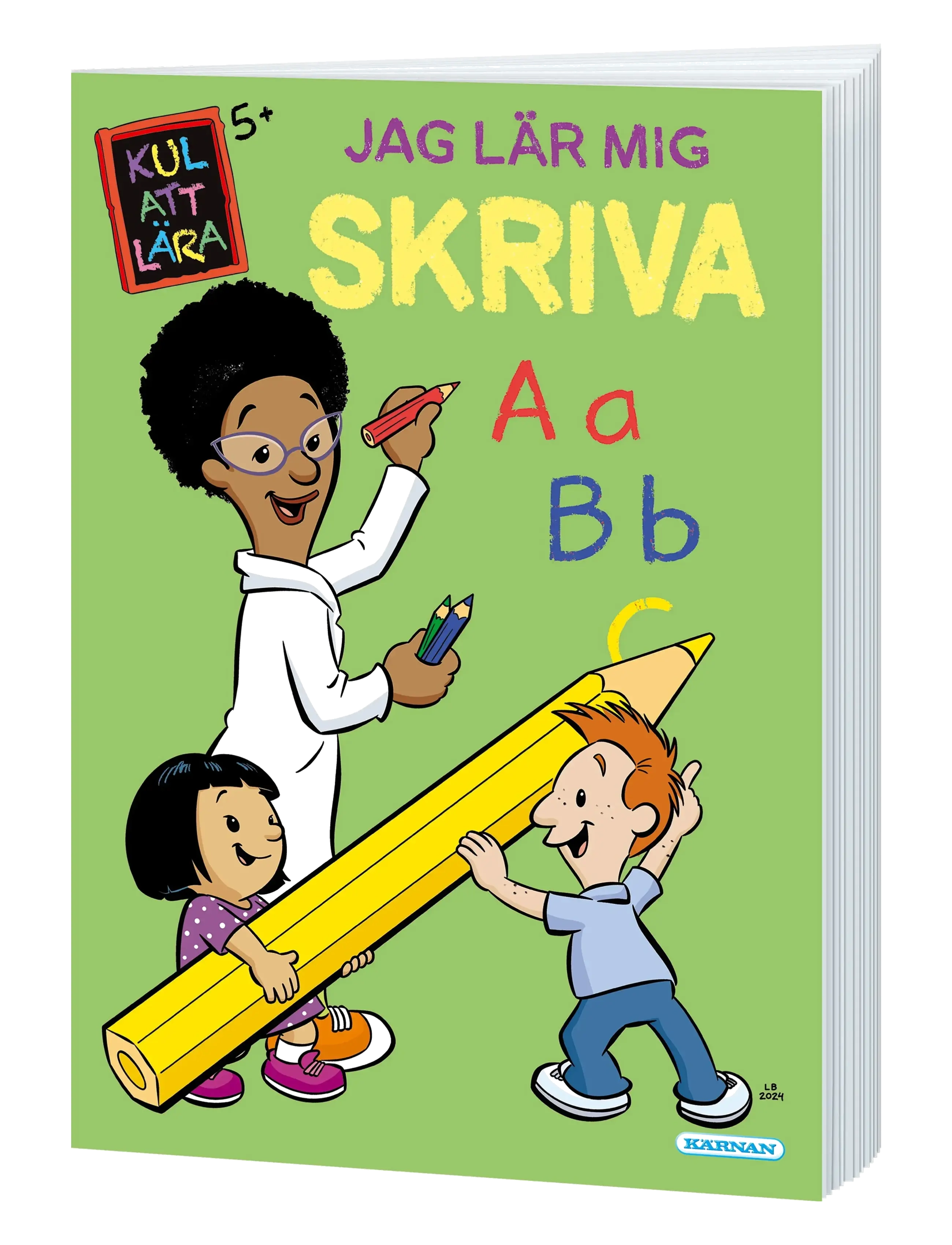 Kärnan - JAG LÄR MIG SKRIVA - green - 1