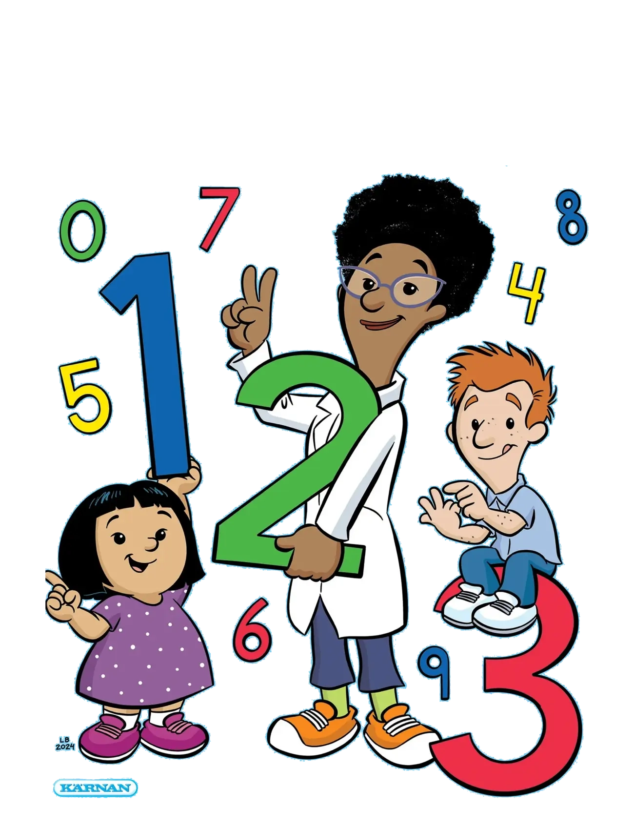 Kärnan JAG LÄR MIG RÄKNA - Kärnan - BLUE / blue