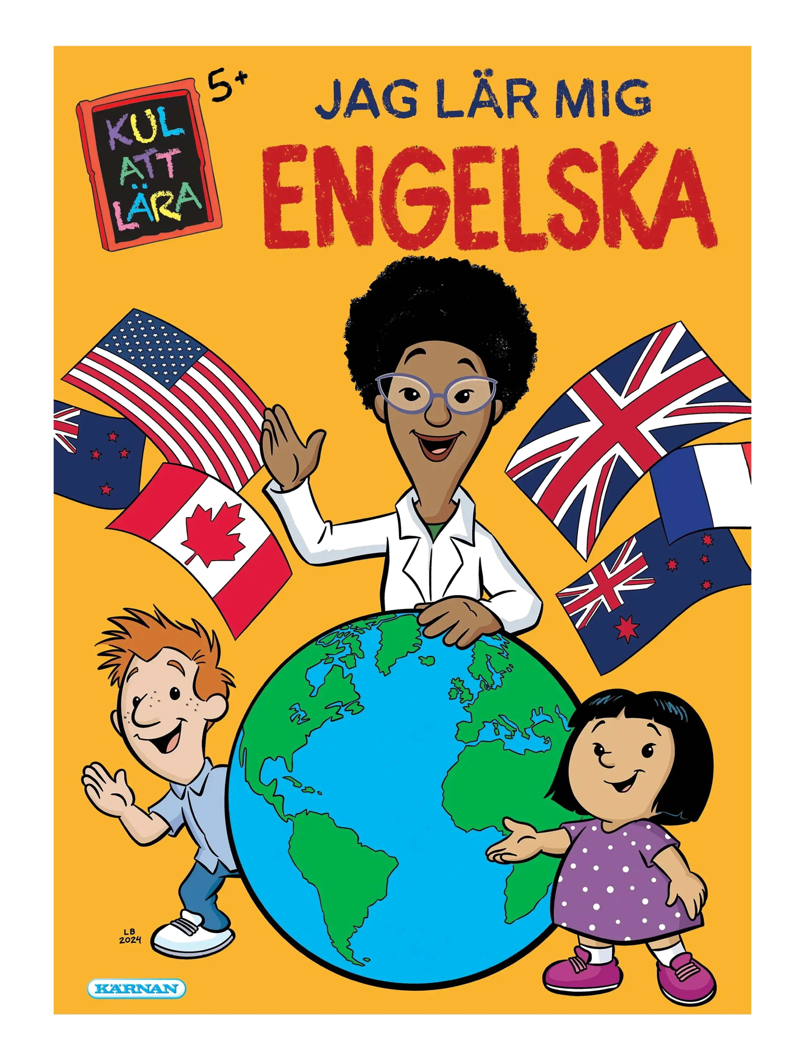 Kärnan JAG LÄR MIG ENGELSKA - Kärnan - ORANGE / multi