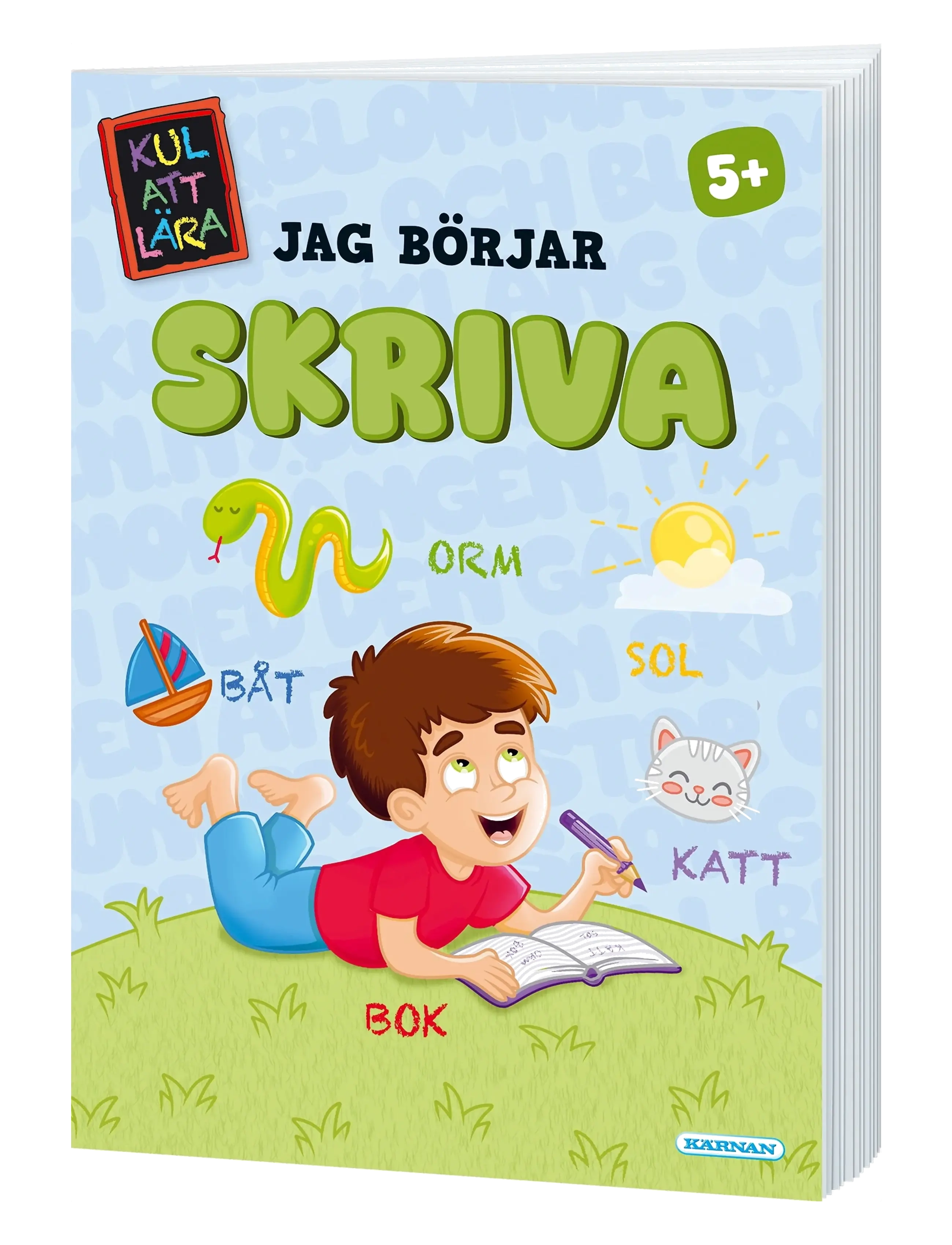 Kärnan - KUL ATT LÄRA- JAG BÖRJAR SKRIVA - pedagogiska barnböcker - multi - 1
