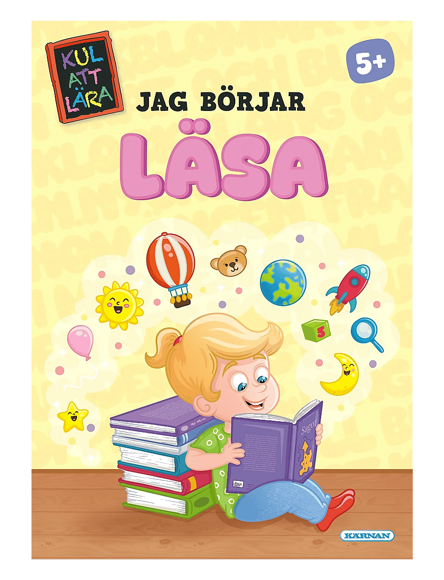 Kärnan - KUL ATT LÄRA- JAG BÖRJAR LÄSA - pedagogiska barnböcker - multi - 0