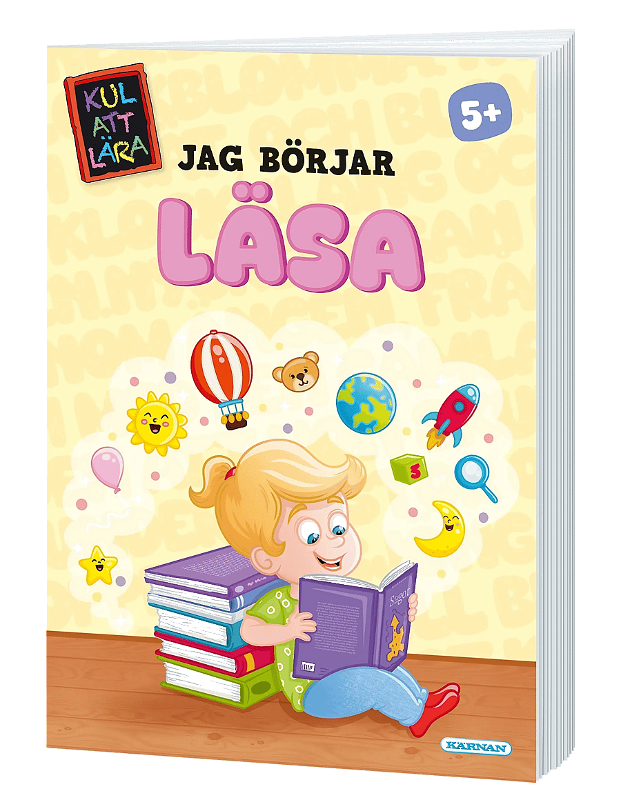 Kärnan - KUL ATT LÄRA- JAG BÖRJAR LÄSA - pedagogiska barnböcker - multi - 1