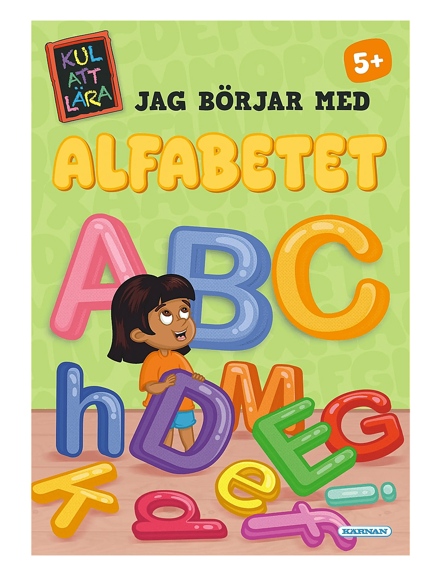 Kärnan - KUL ATT LÄRA- JAG BÖRJAR MED ALFABETET - pedagogiska barnböcker - multi - 0