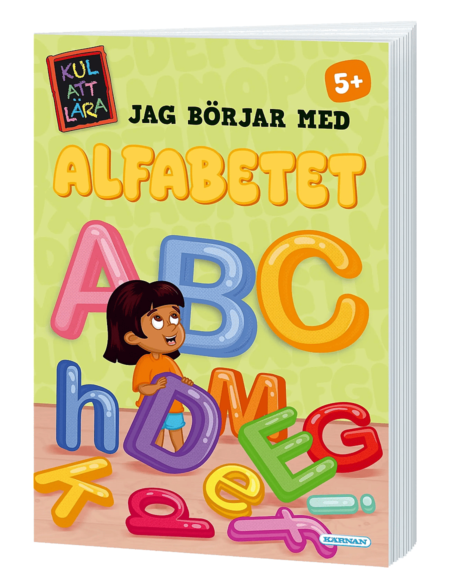 Kärnan - KUL ATT LÄRA- JAG BÖRJAR MED ALFABETET - pedagogiska barnböcker - multi - 1